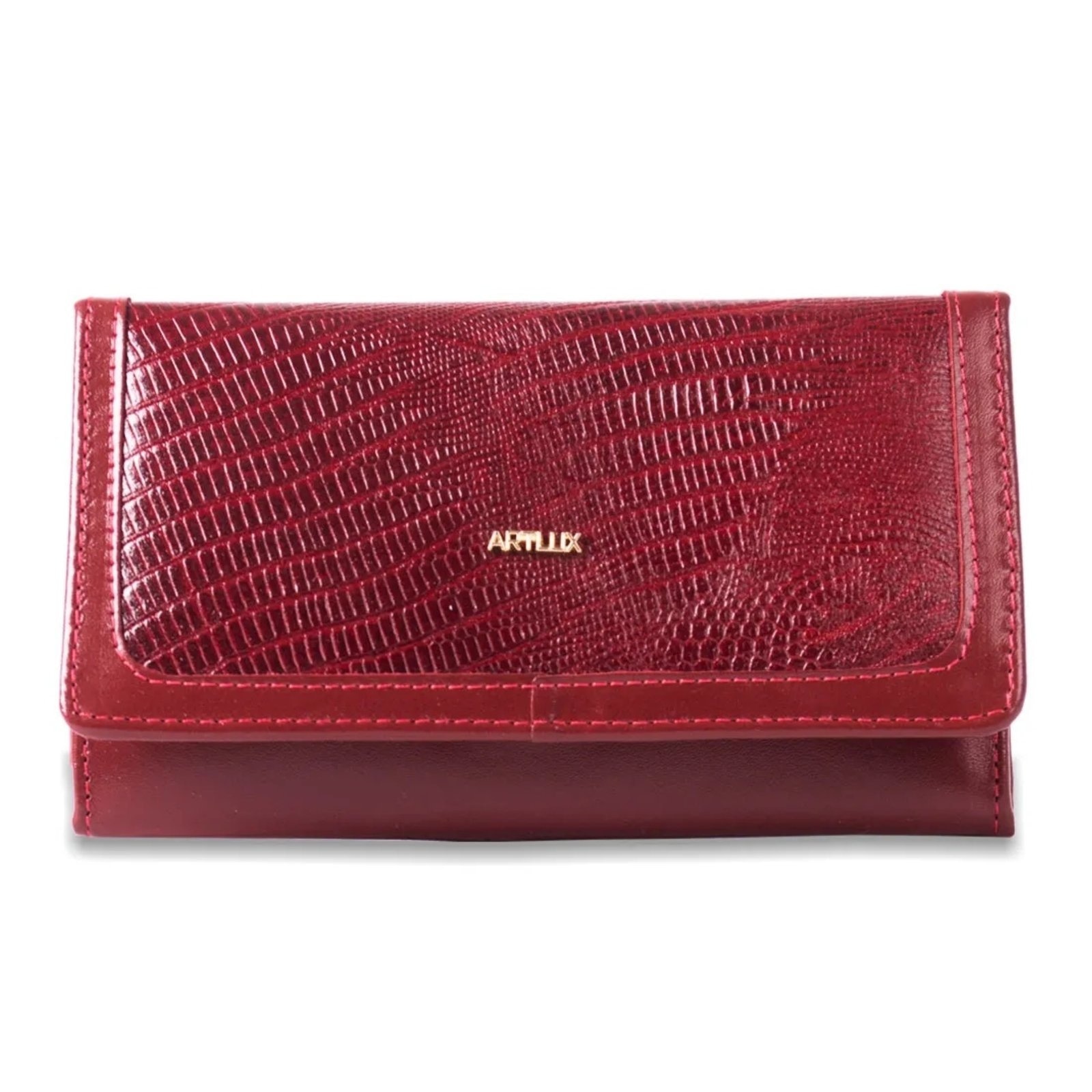 Imagem principal Carteira Feminina em Couro Artlux 348 Artlux vermelho