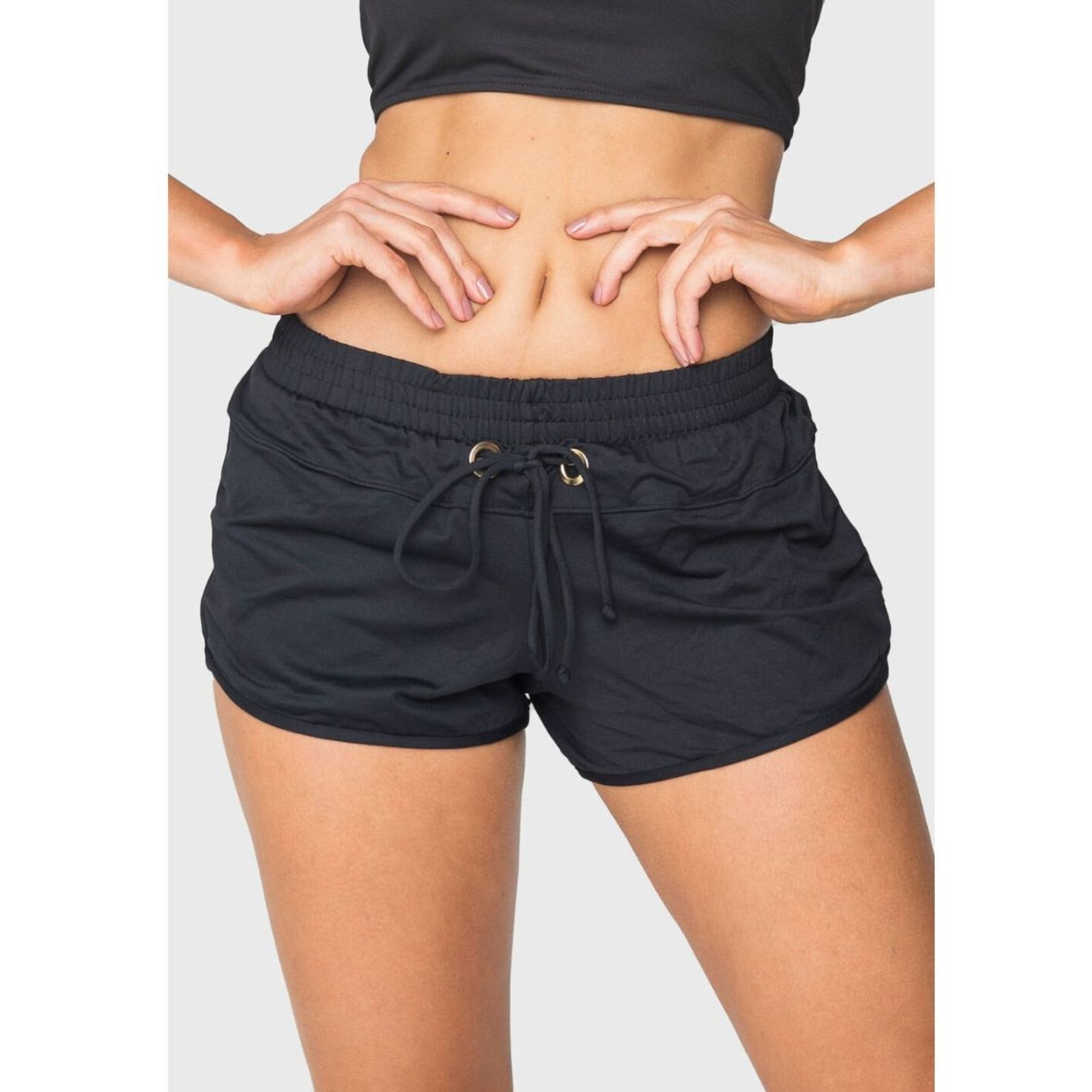 Imagem principal 3119 - Shorts Com Ilhós Duna Casual DunaCasual preto