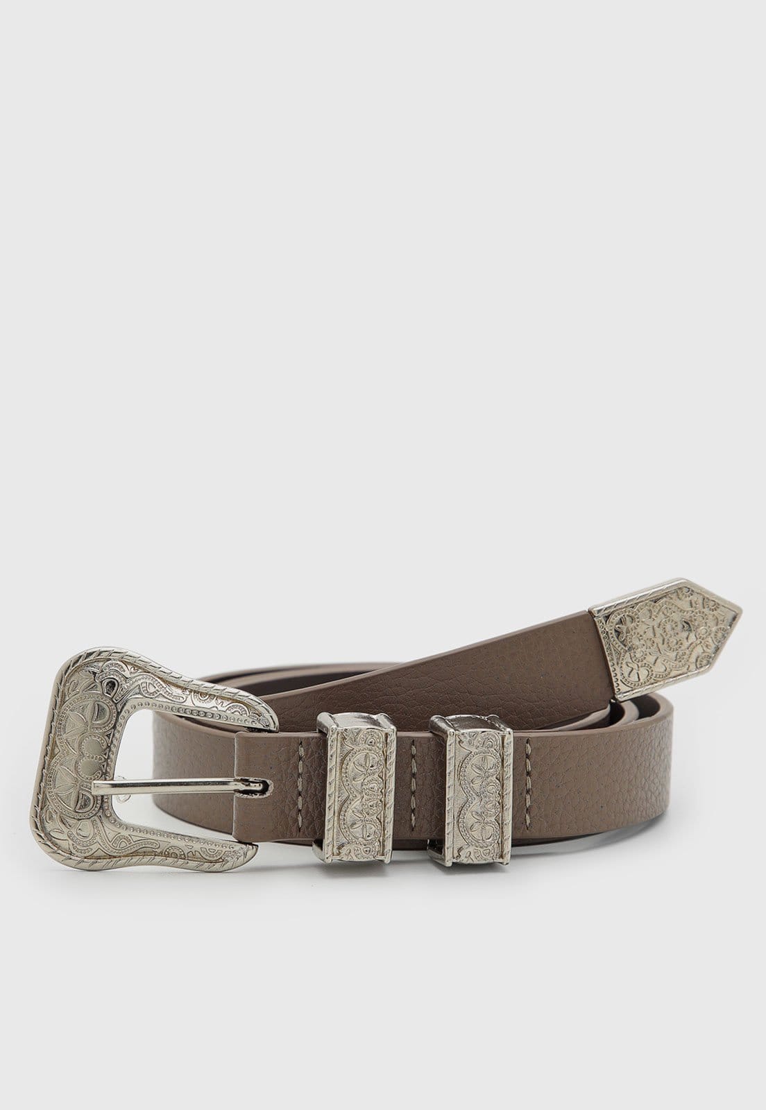 Cinto Feminino Luiza Barcelos Viena Ponteira Metálica