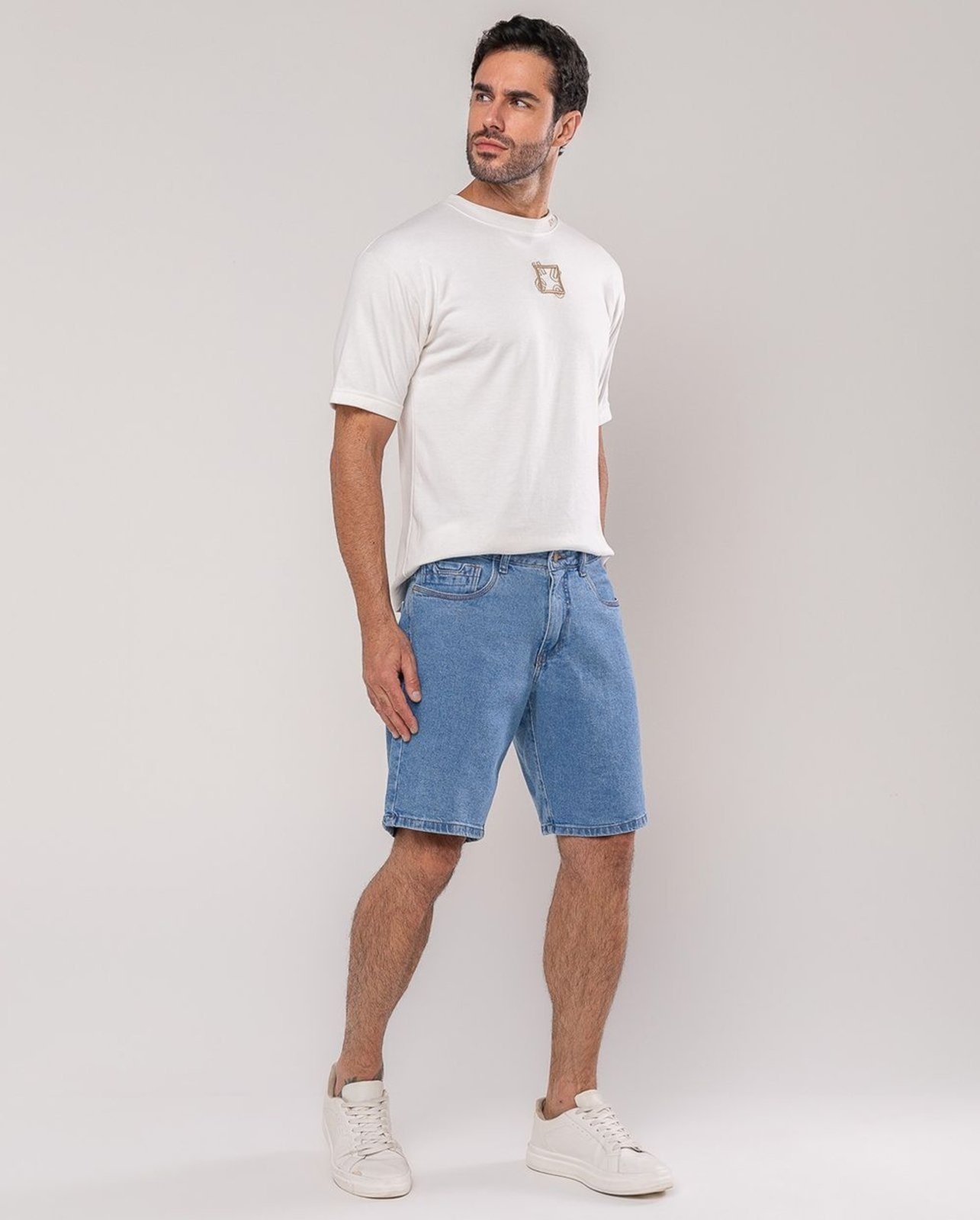 Imagem principal Bermuda Masculina 25297 - Clara Consciência jeans