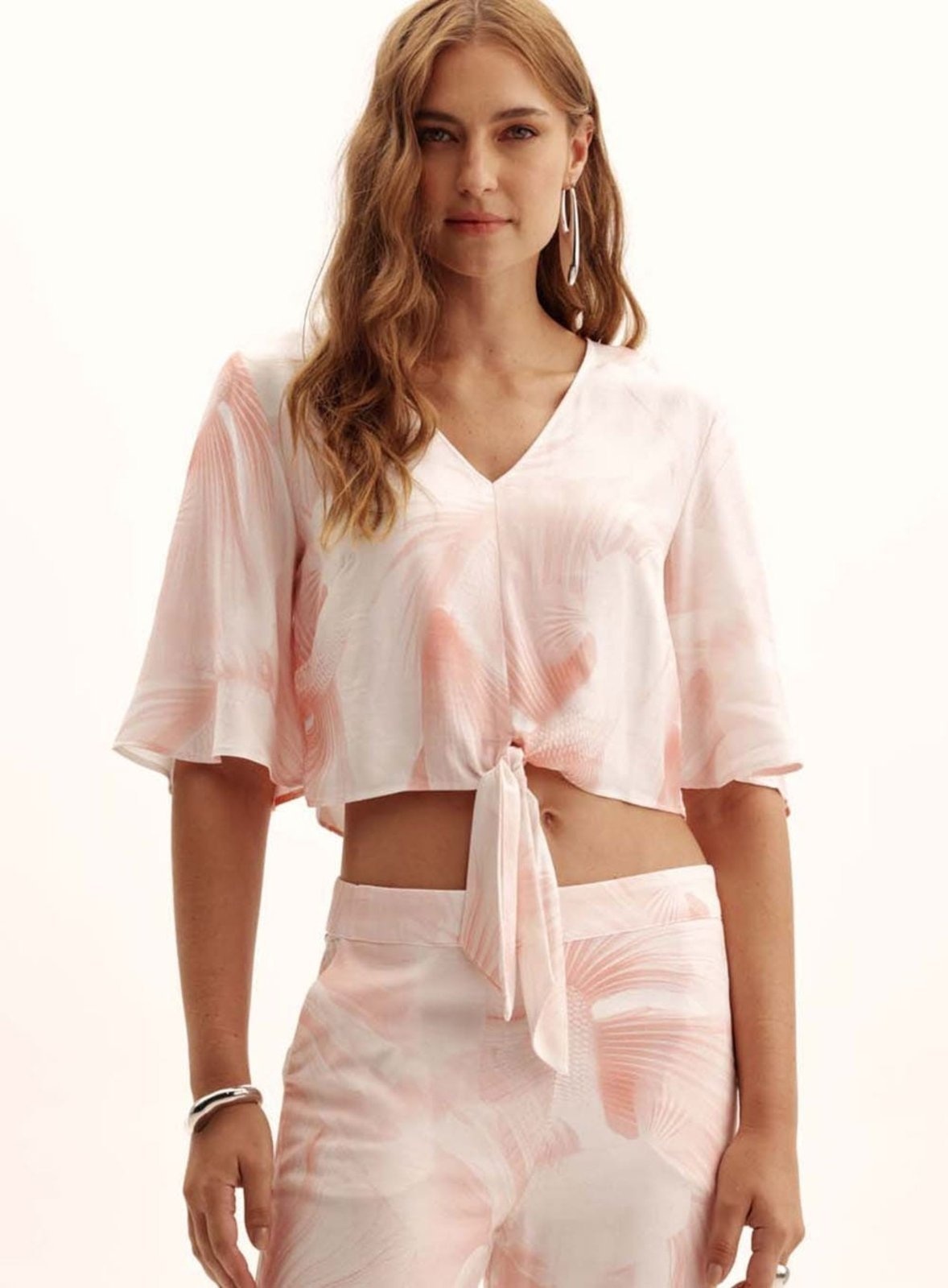 Imagem principal Blusa Triton Estampada Fish Flower Off White Triton branco white