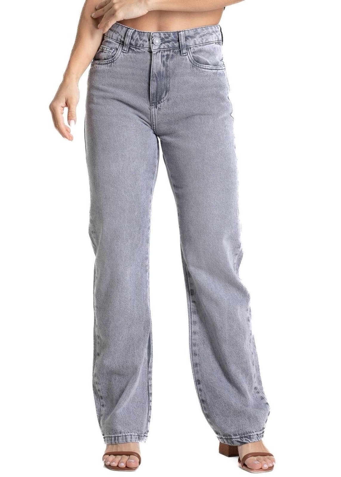 Imagem principal Calça Jeans Sawary Reta - 281720 Sawary cinza