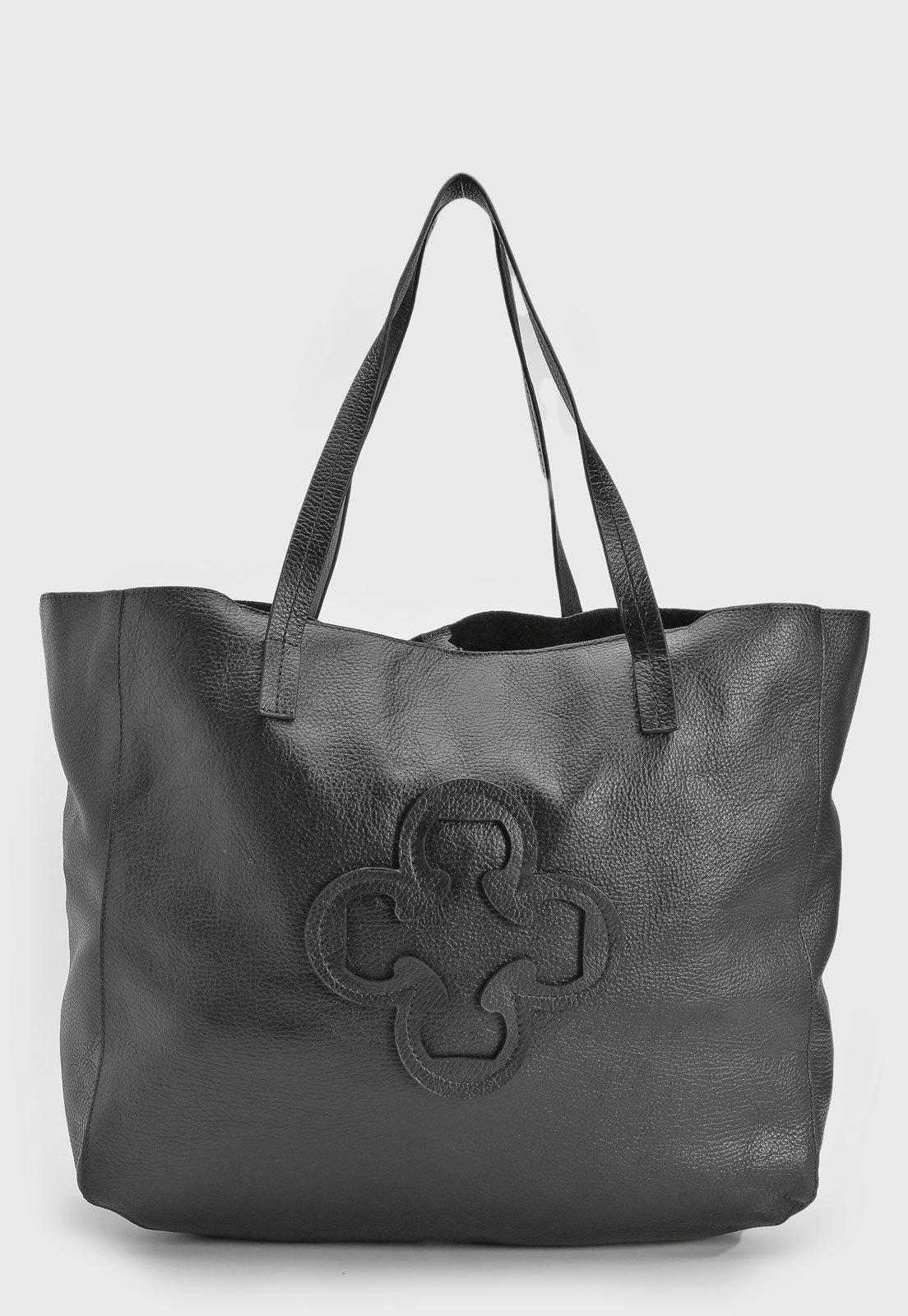 Imagem principal Bolsa Sacola Feminina Capodarte Logo Preta Capodarte preto