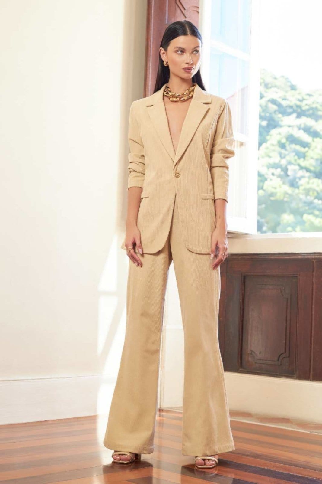 Calça Vanibele Veludo