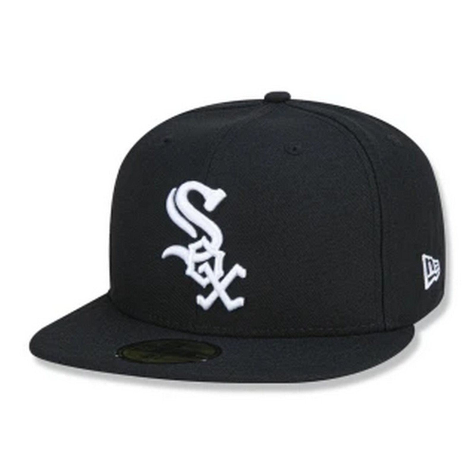 Imagem principal Boné New Era 59fifty Chicago White Sox Aba Reta Fitted Preto new era preto white