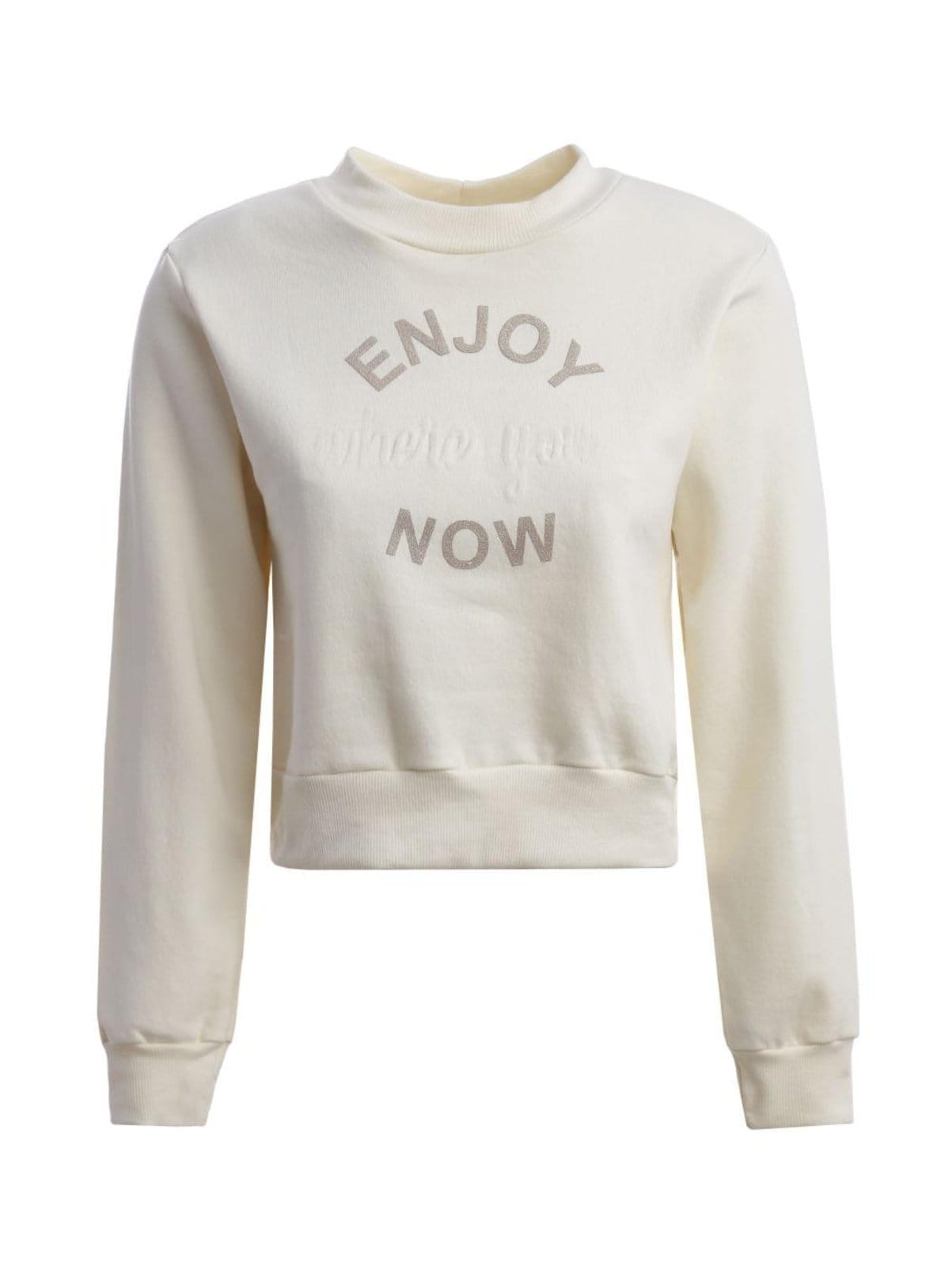 Moletom Felpado Feminino OFF WHITE