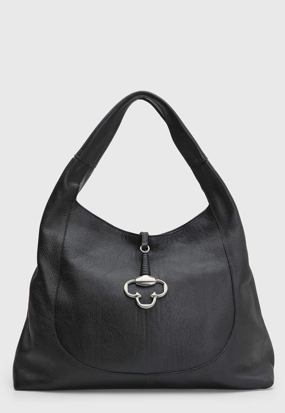 Imagem principal Bolsa Feminina Capodarte Pingente Metálico Preta Capodarte preto