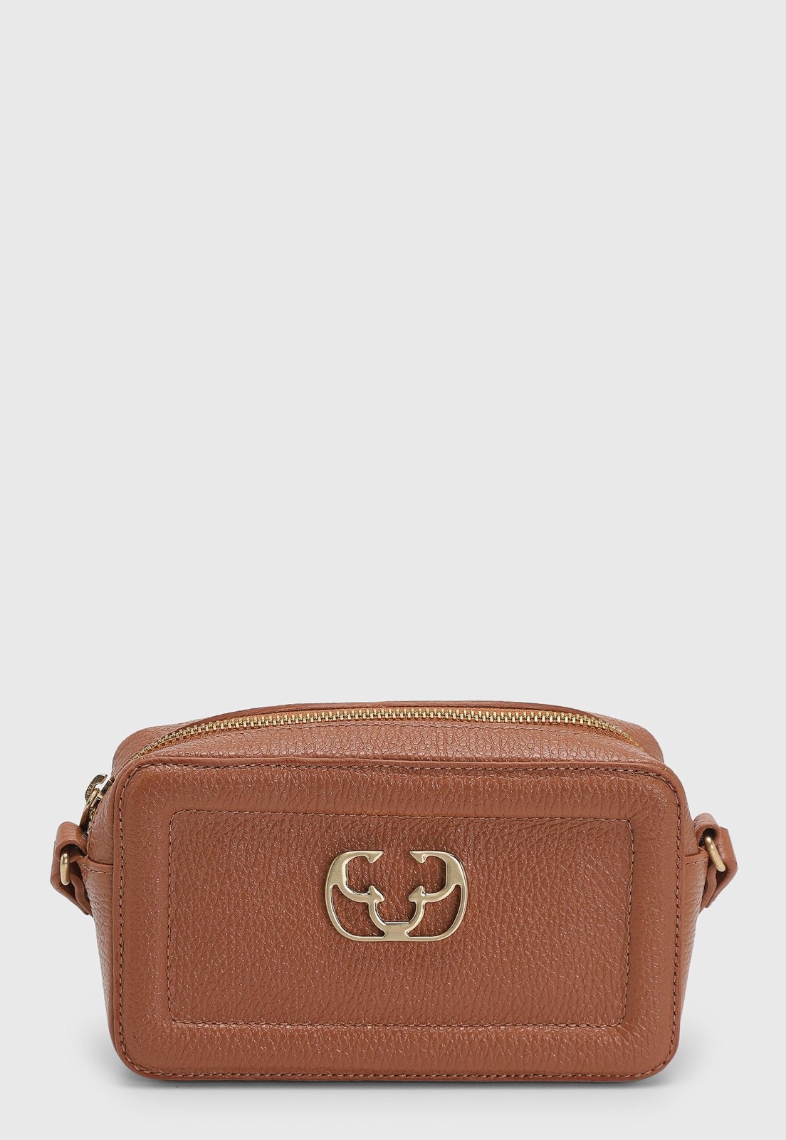 Imagem principal Bolsa Feminina Capodarte Logo Metal Capodarte caramelo