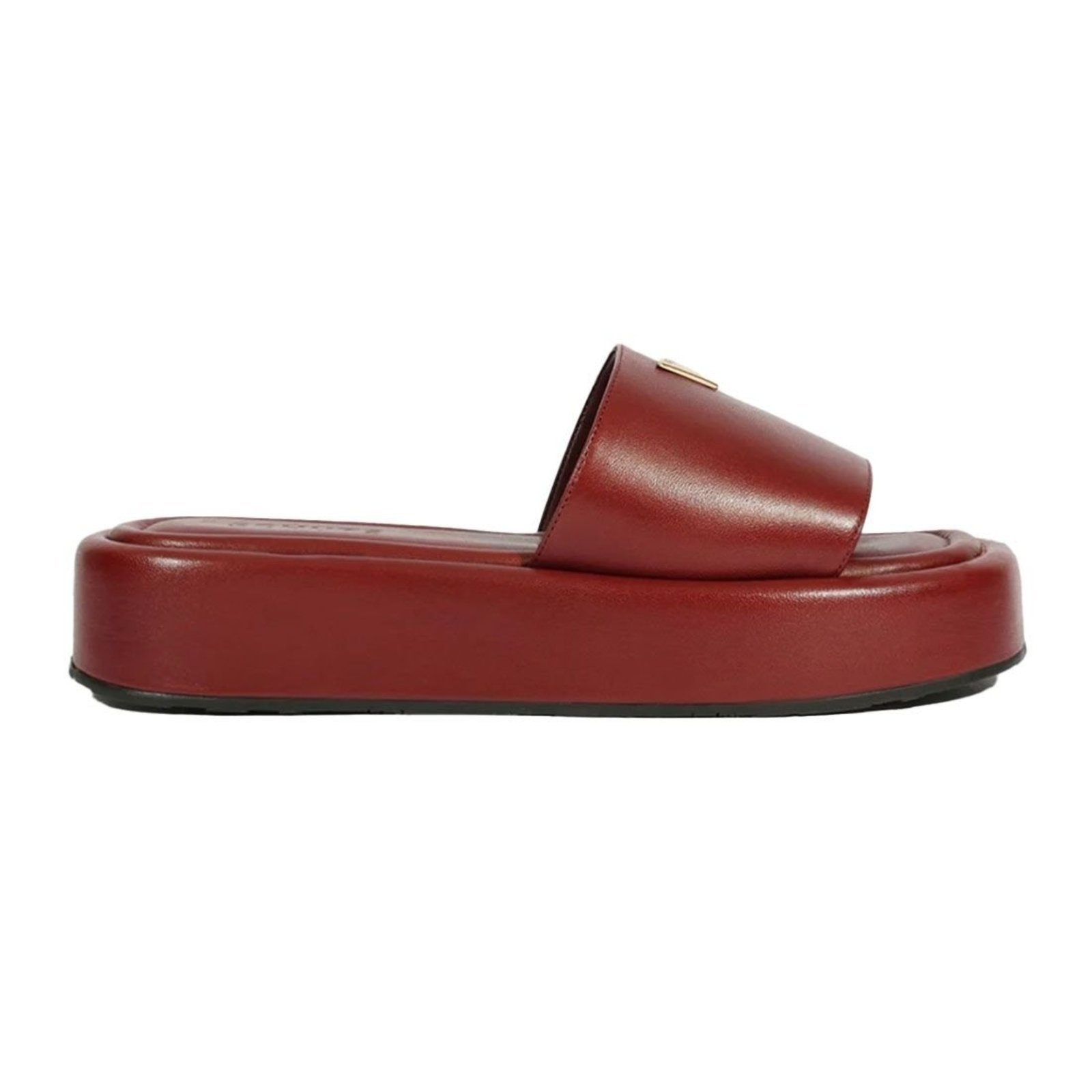 Imagem principal Sandália Schutz Slide Flatform Schutz vermelho