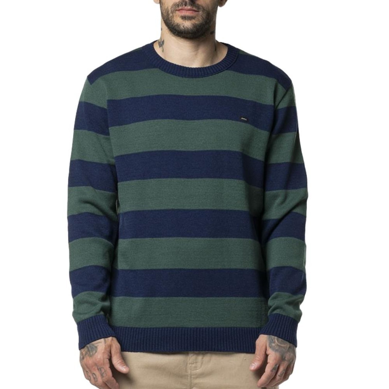 Imagem principal Tricot RVCA Chainmail WT24 Masculina Multi Cores RVCA verde