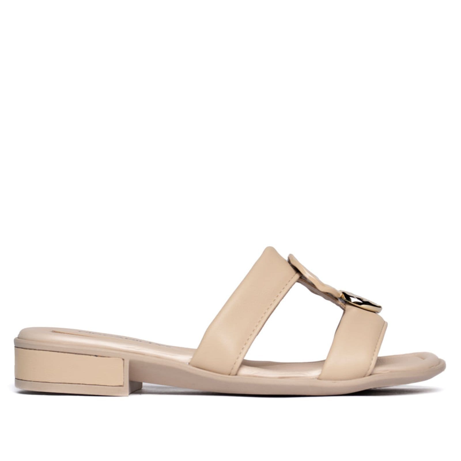 Tamanco Feminino Piccadilly Salto Baixo Napa