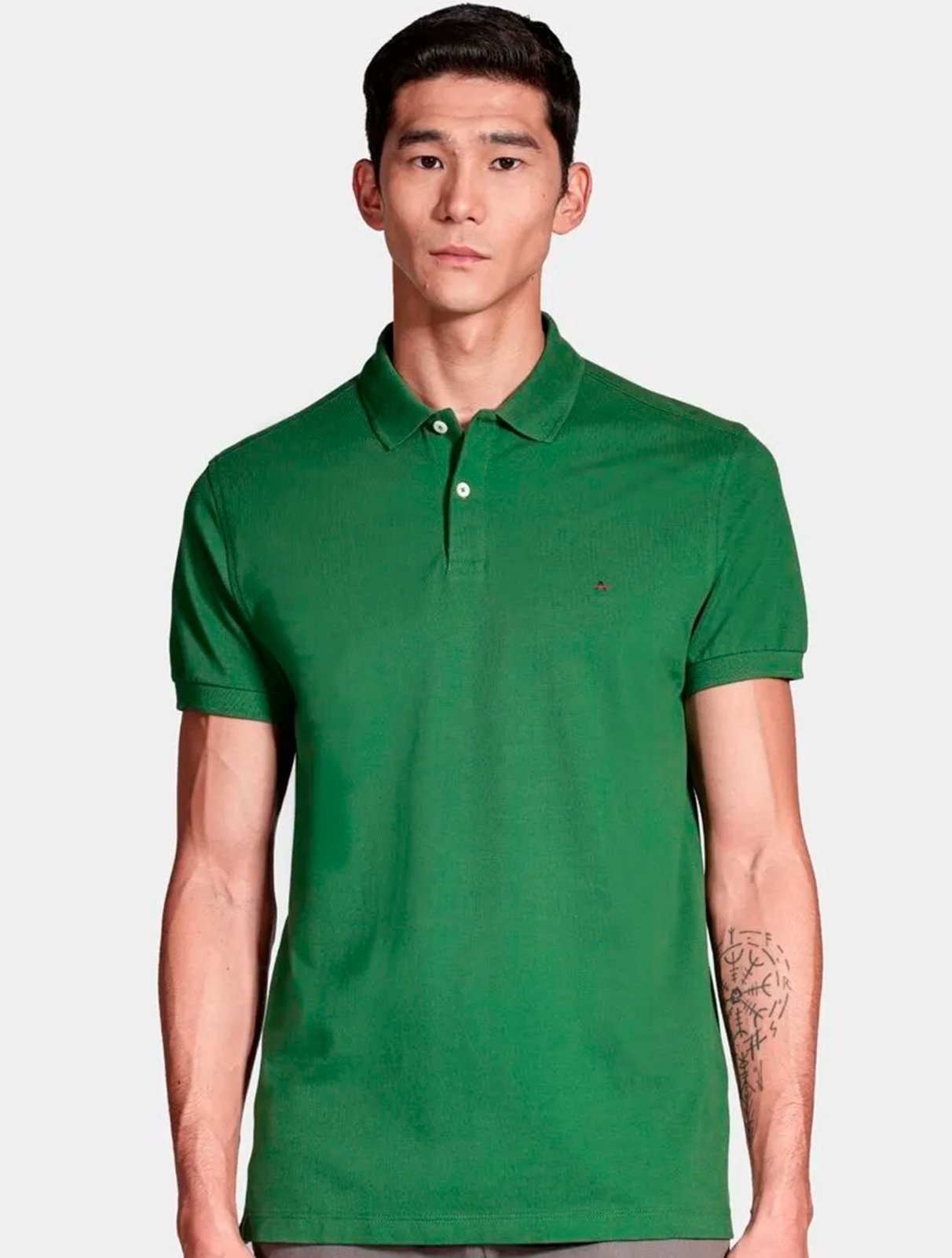 Imagem principal Polo Aramis Masculina Basic Piquet Bandeira Aramis verde