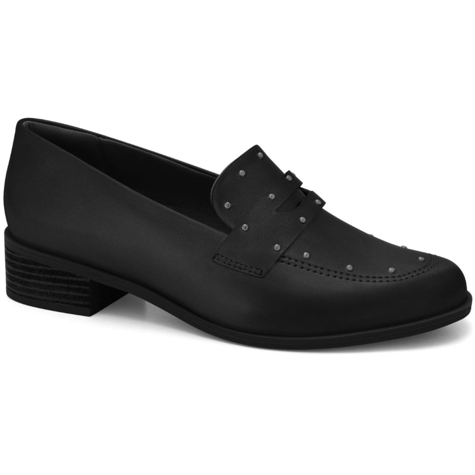 Mocassim Feminino Salto Bloco Ramarim 2416202-7