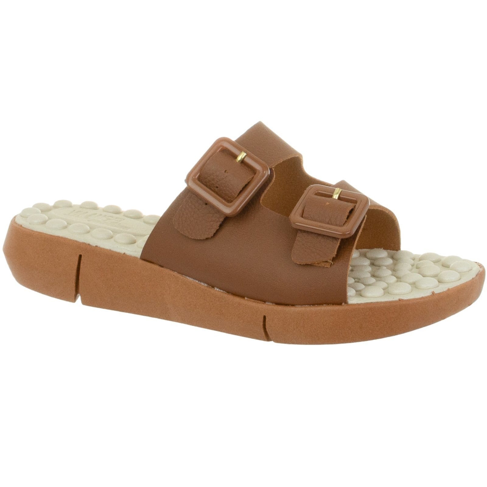 Chinelo Feminino Massageador Ortopédico Esporão Macio Conforto Via Angel 56.02