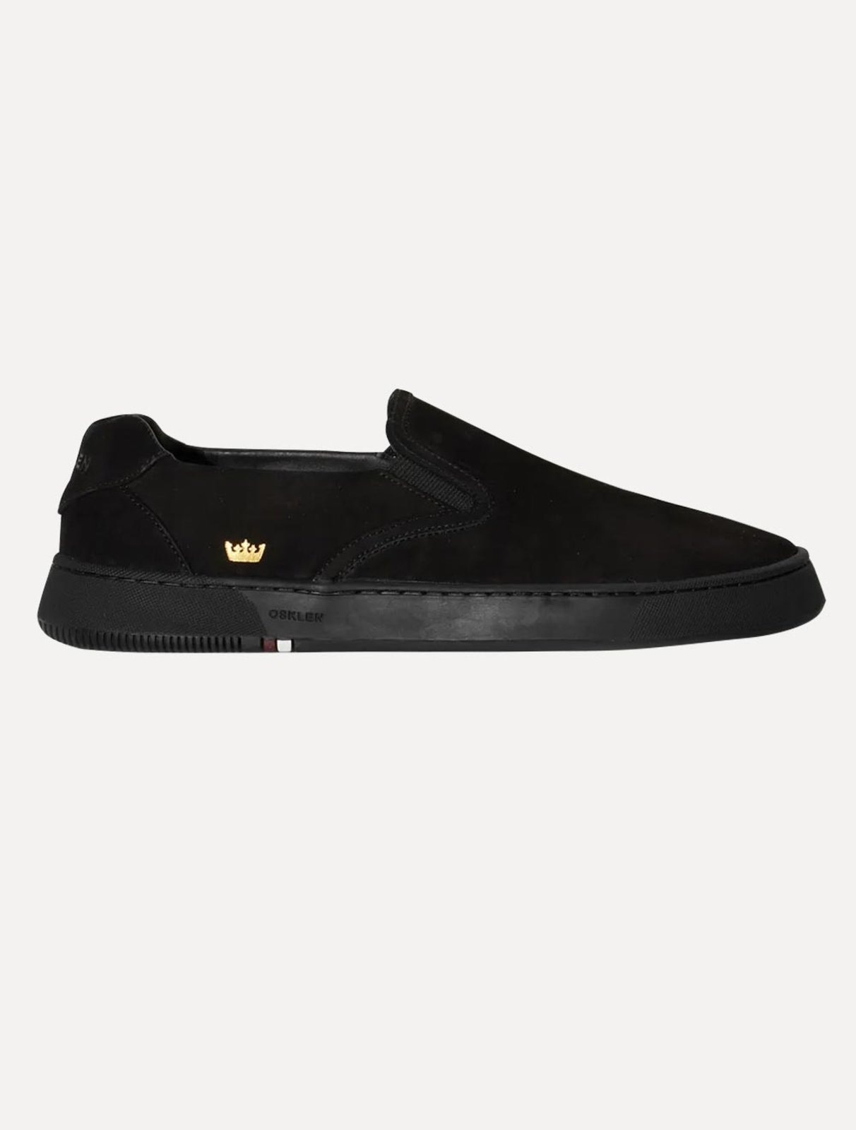 Imagem principal Tênis Osklen Masculino Slip On Bossanova Nobuck Monochromatic Osklen preto