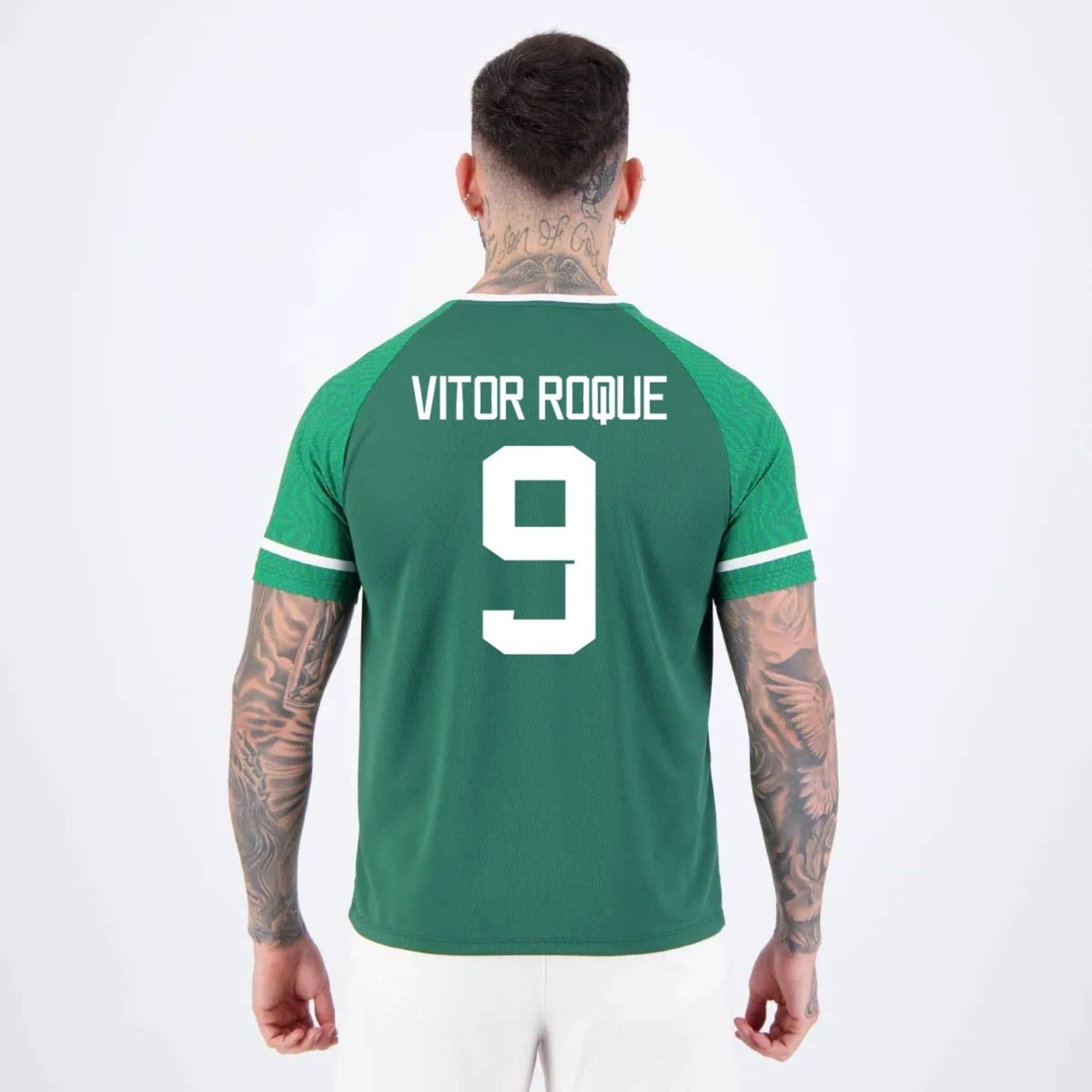 Camisa Palmeiras Verdão Vitor Roque 9 Escudo