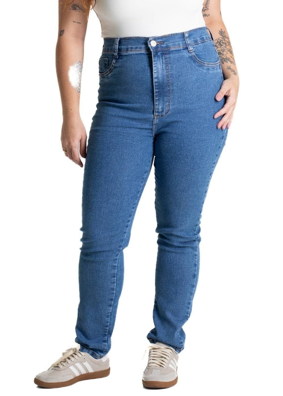 Imagem principal Calça Jeans Sawary Plus Size - 280945 Sawary azul