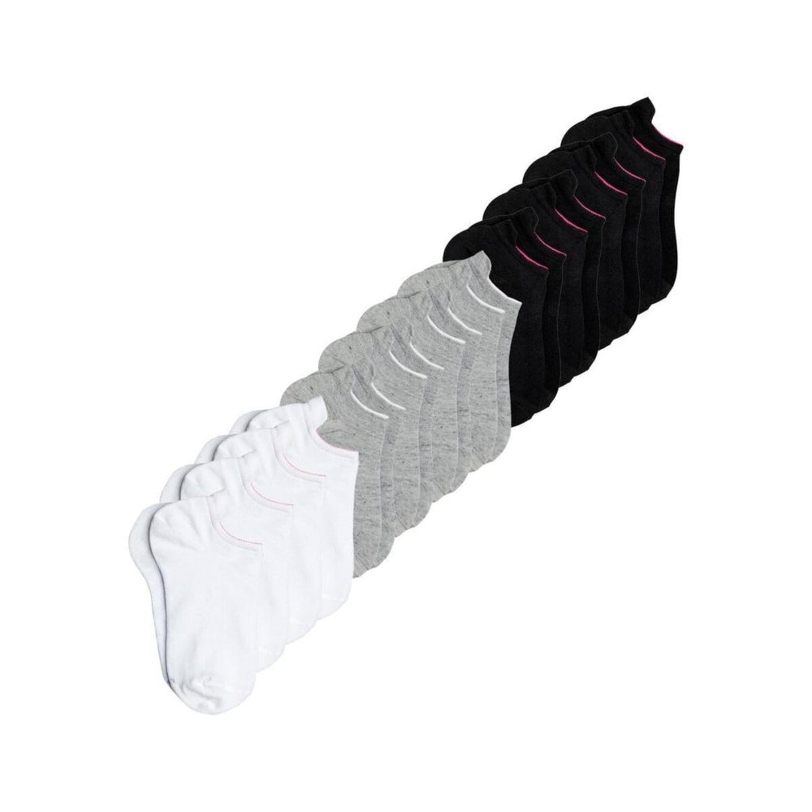Kit com 12 Meias Básicas Cano Curto Lupo