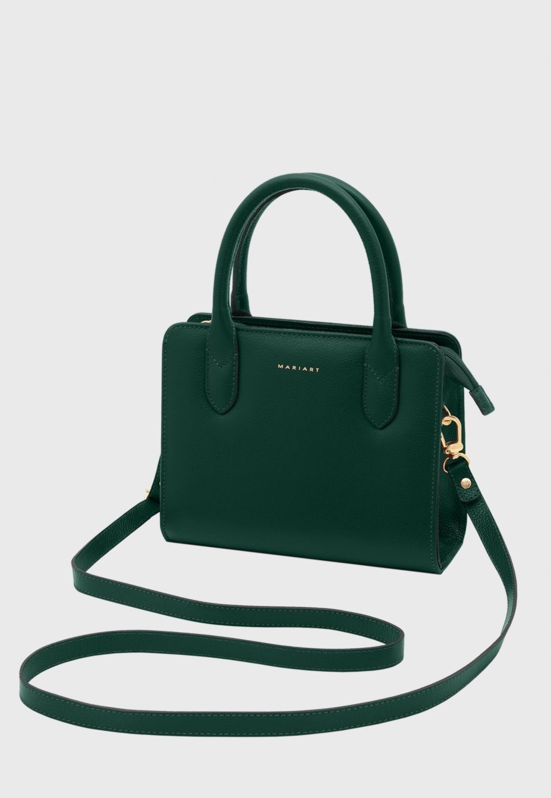 Imagem principal Bolsa Transversal de Couro Mariart Mangaba Amazônia Mariart verde