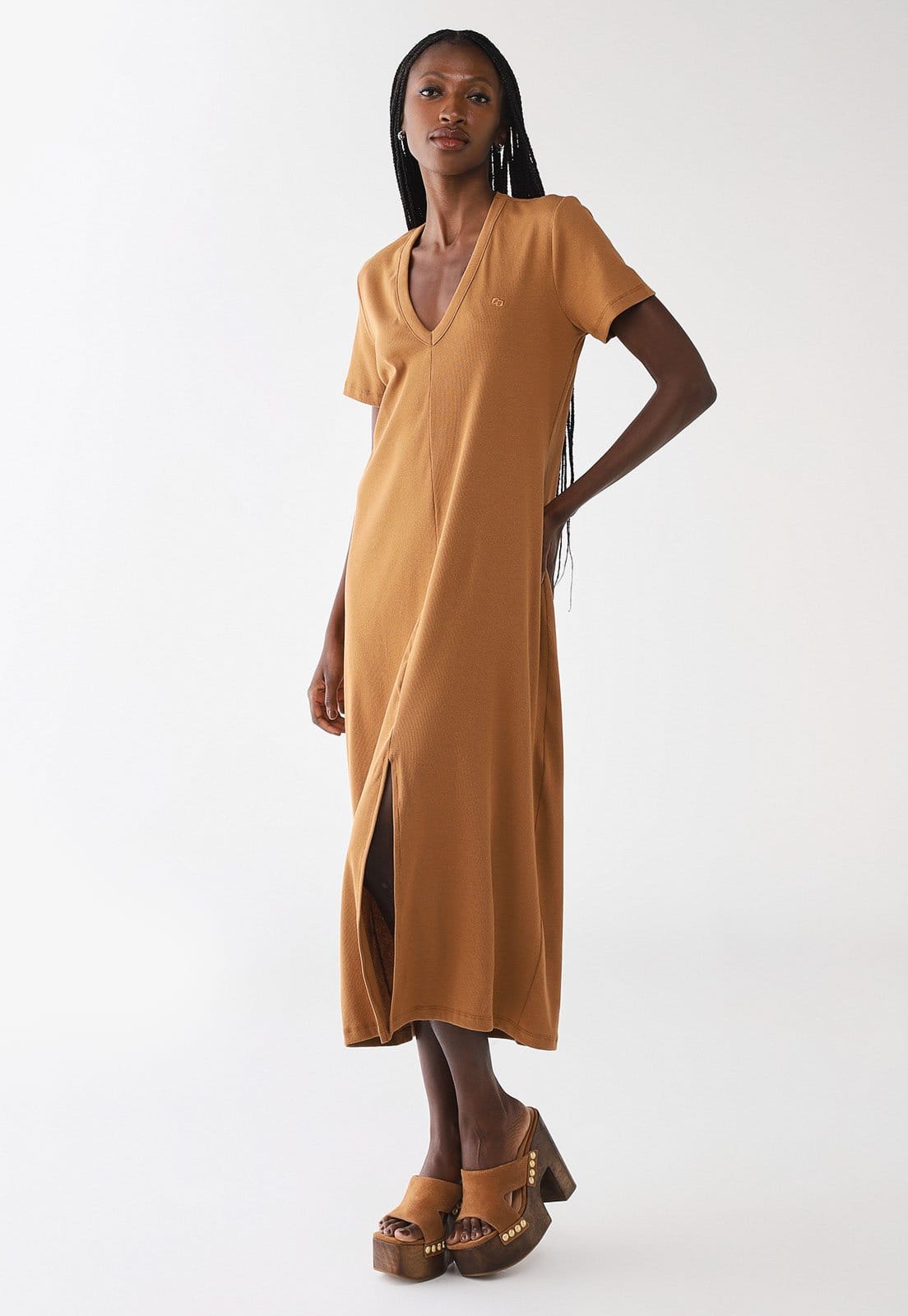 Vestido Feminino Colcci Midi Reto