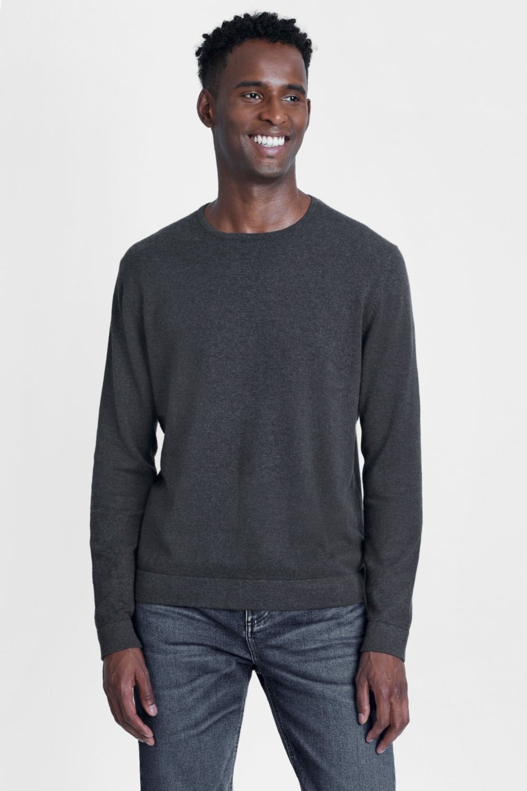 Imagem principal Tricot Aramis Manga Longa Gola Careca Mescla Aramis grafite