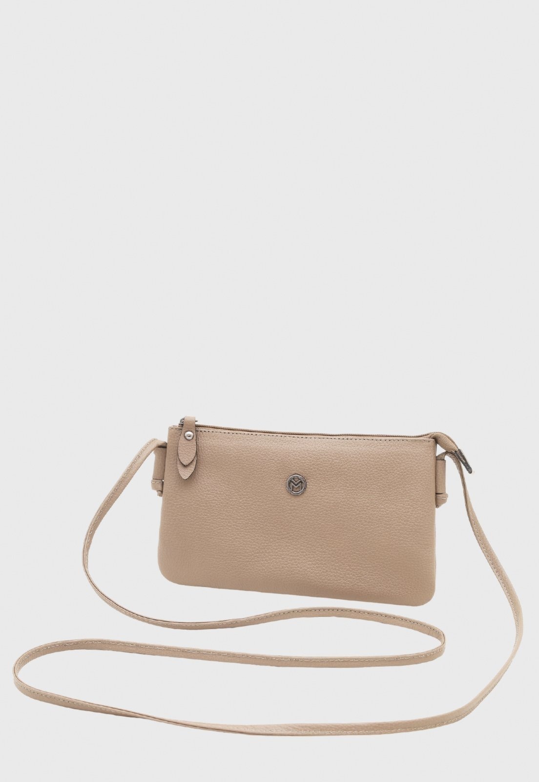 Imagem principal Bolsa Transversal de Couro Mariart Onix New Mariart bege