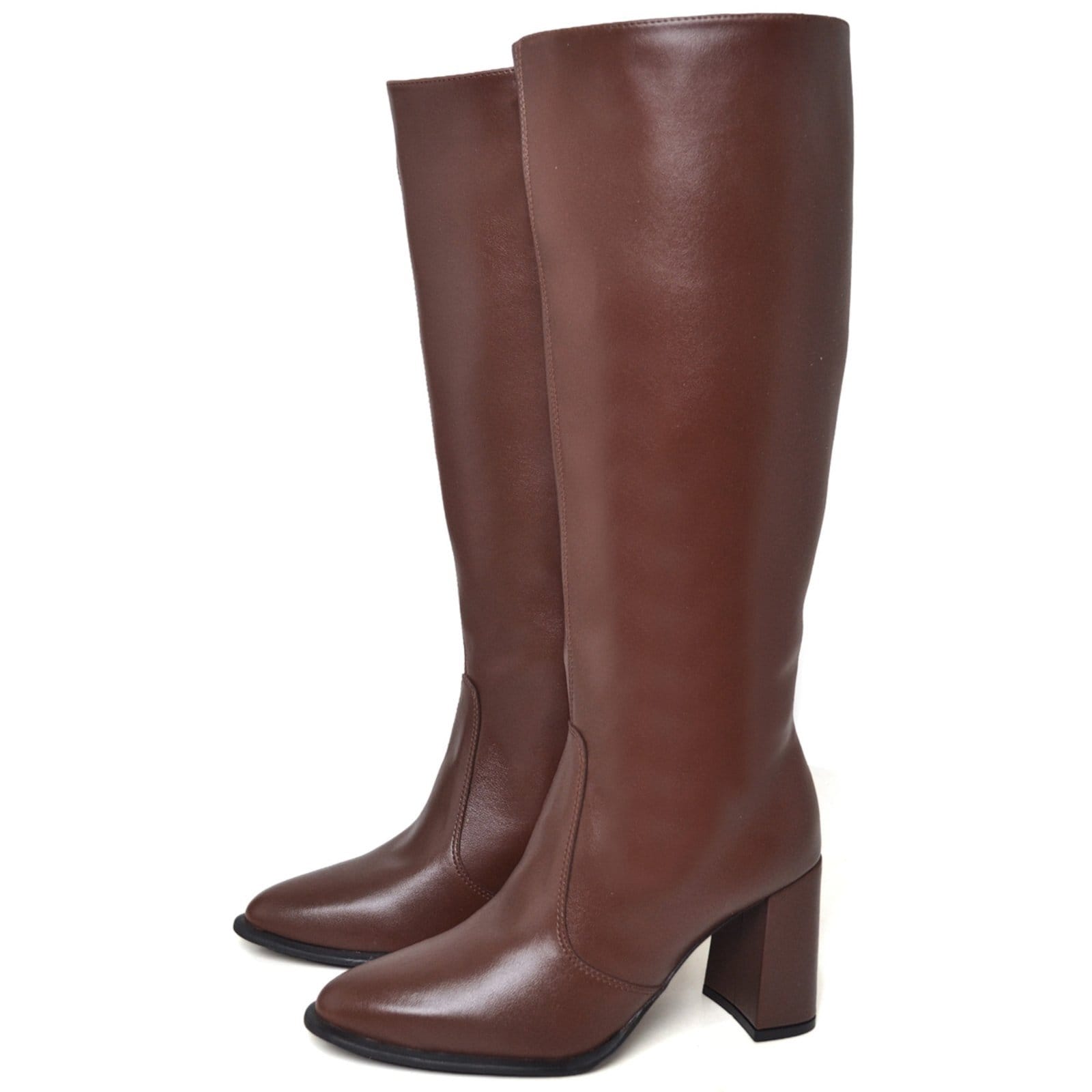 Bota Feminina Cano longo Salto DUBUY 1716FG