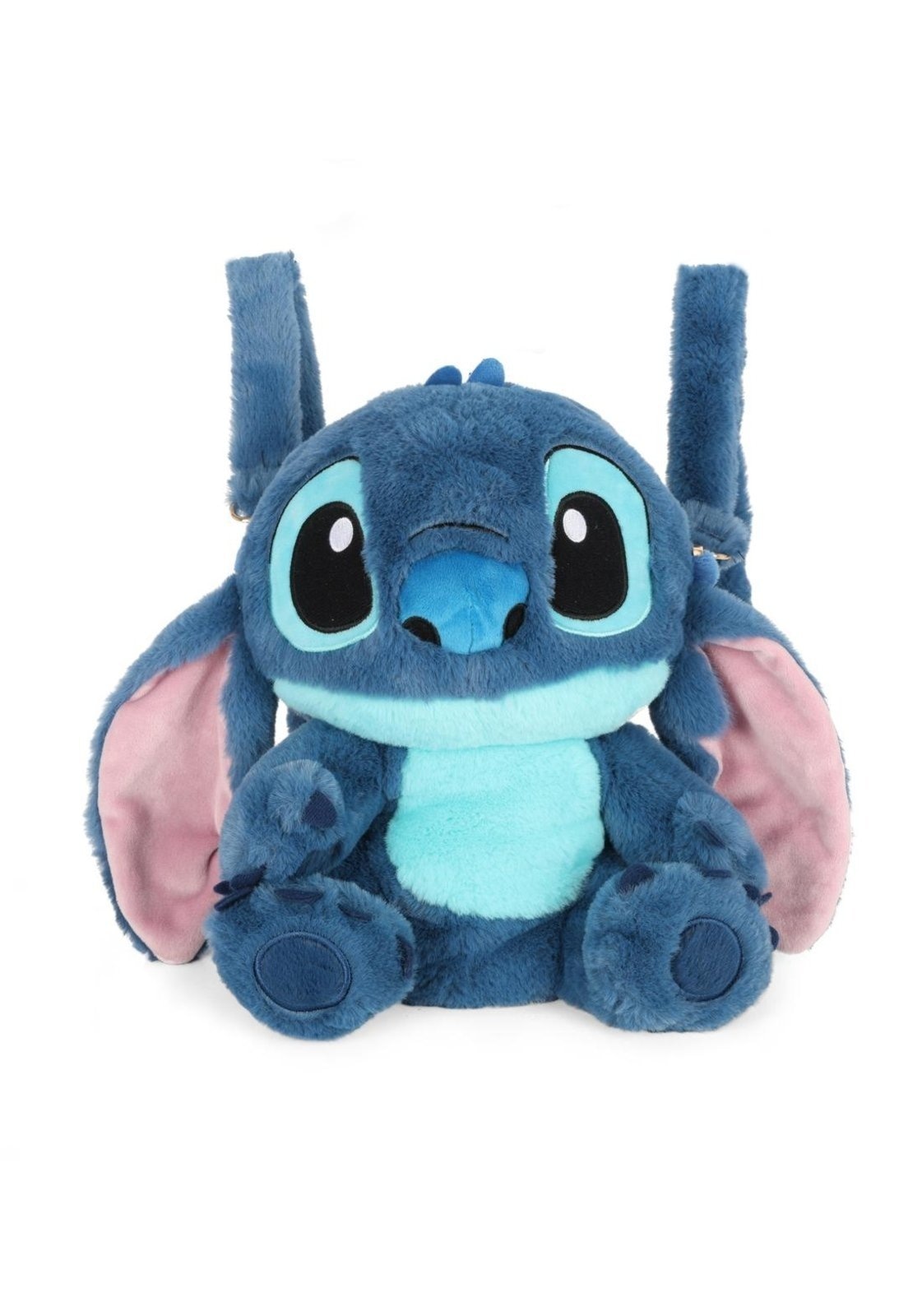 Imagem principal Infantil - Mochila de Costas Pequena Juvenil Stitch 3D Dsiney Luxcel azul