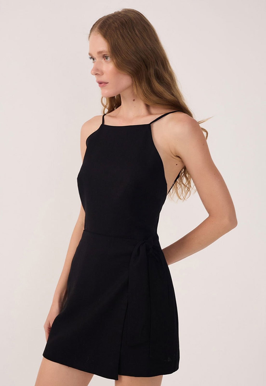 Imagem principal Macaquinho Dress To Curto Transpassado Dress to preto