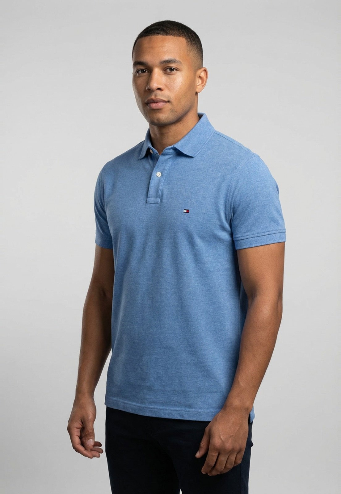 Imagem principal Camisa Polo Masculina Tommy Hilfiger IM 1985 Regular Tommy Hilfiger azul