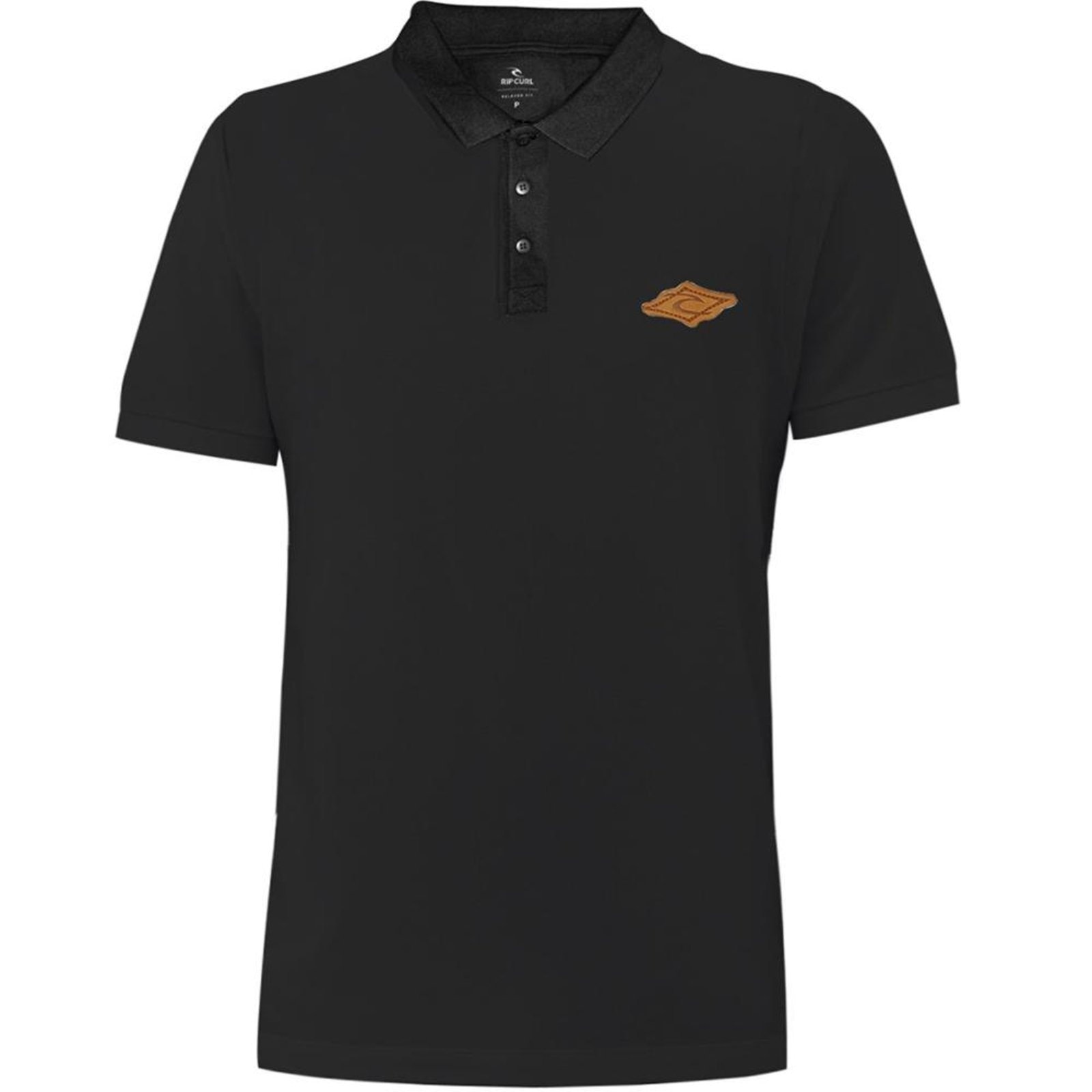 Imagem principal Camisa Polo Rip Curl Basic Brand Blade SM25 Masculina Rip Curl preto