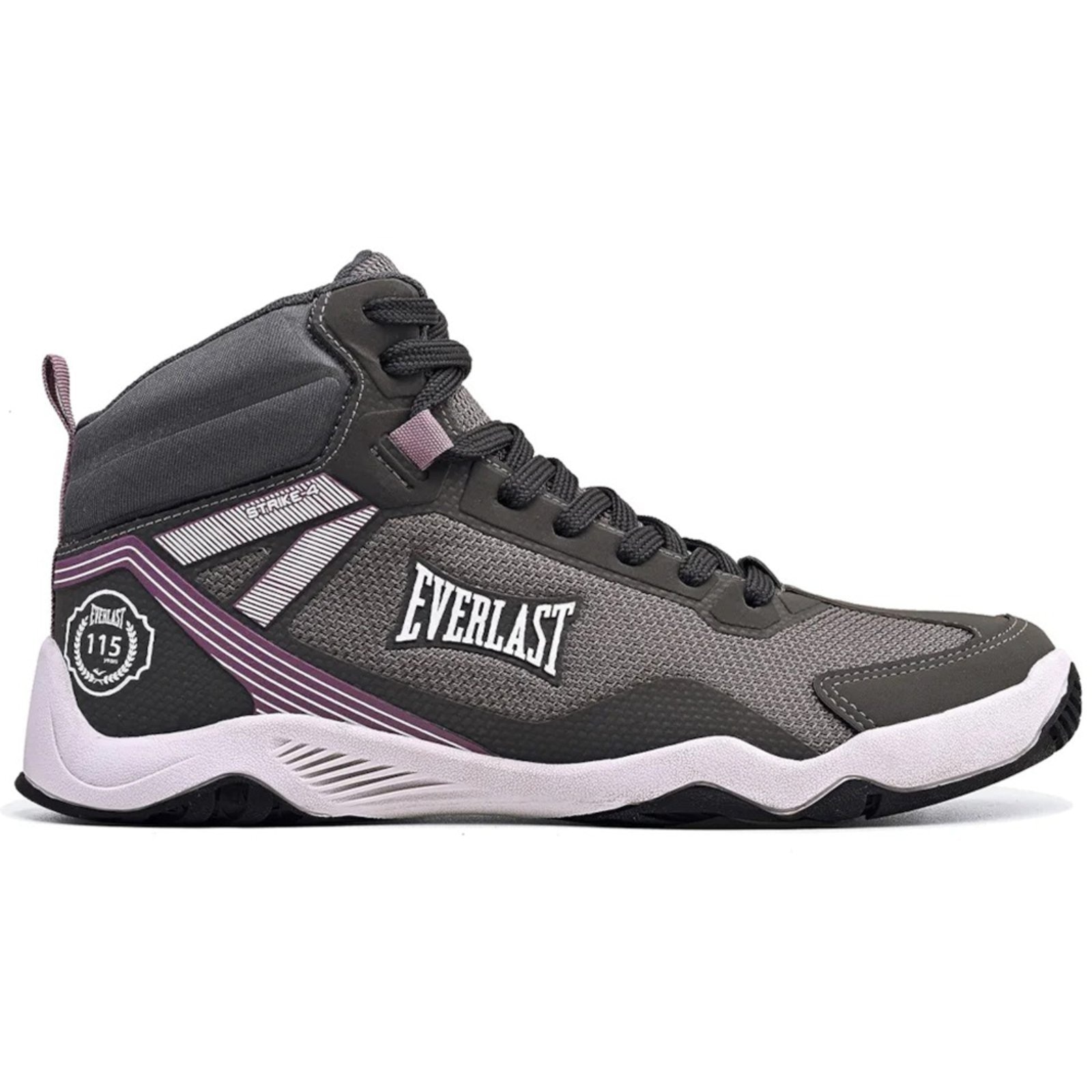 Imagem principal Tênis Everlast Strike 4 e Branco Feminino Everlast cinza