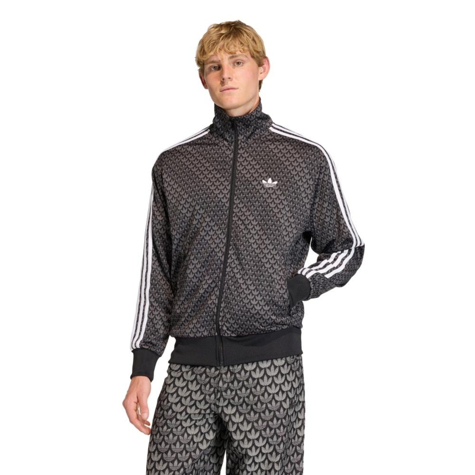 Imagem principal JAQUETA FIREBIRD COM MONOGRAMA DESCONTRAÍDO adidas Originals Adidas preto