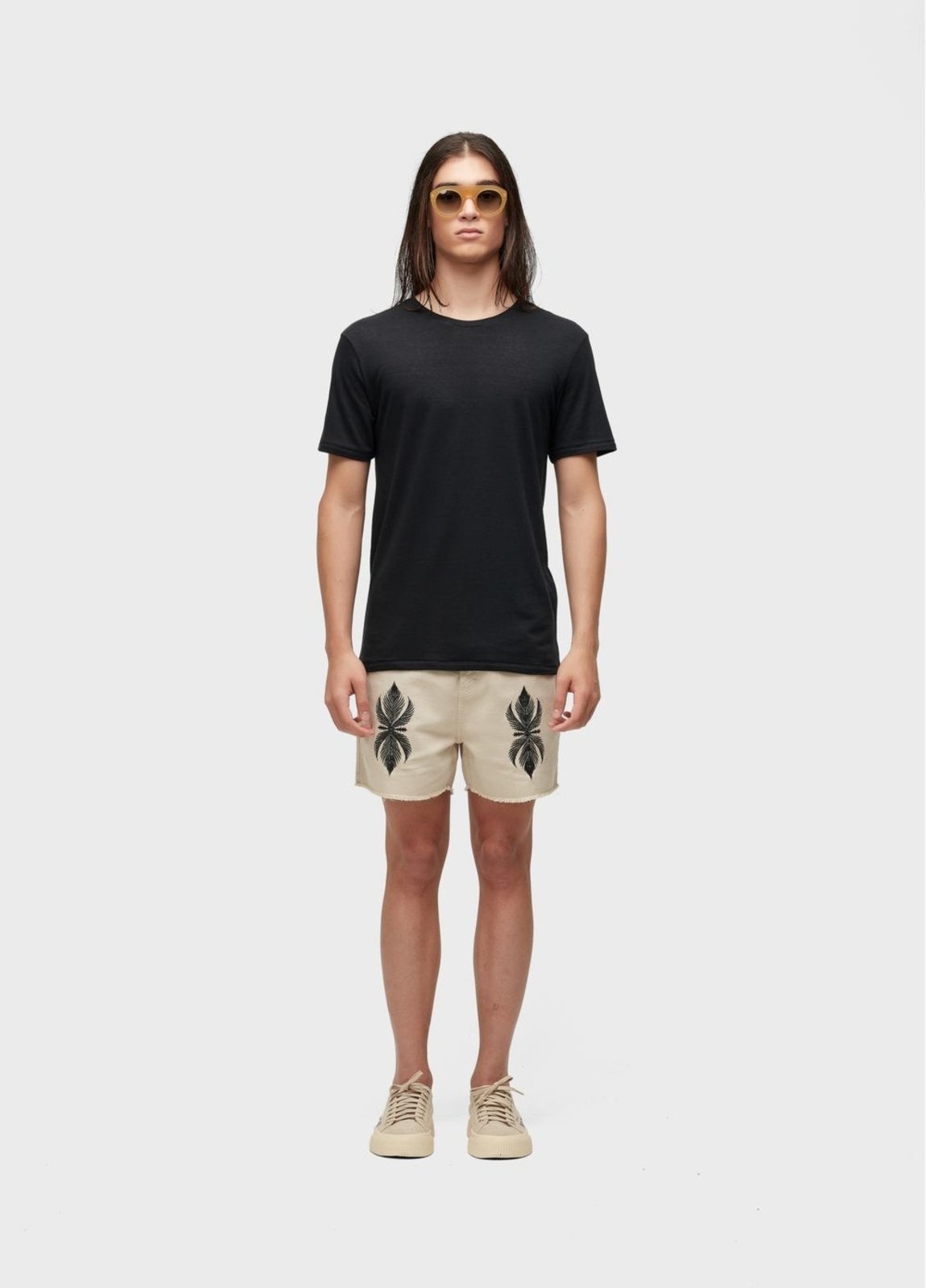 Imagem principal Bermuda canhamo leaf Osklen off-white