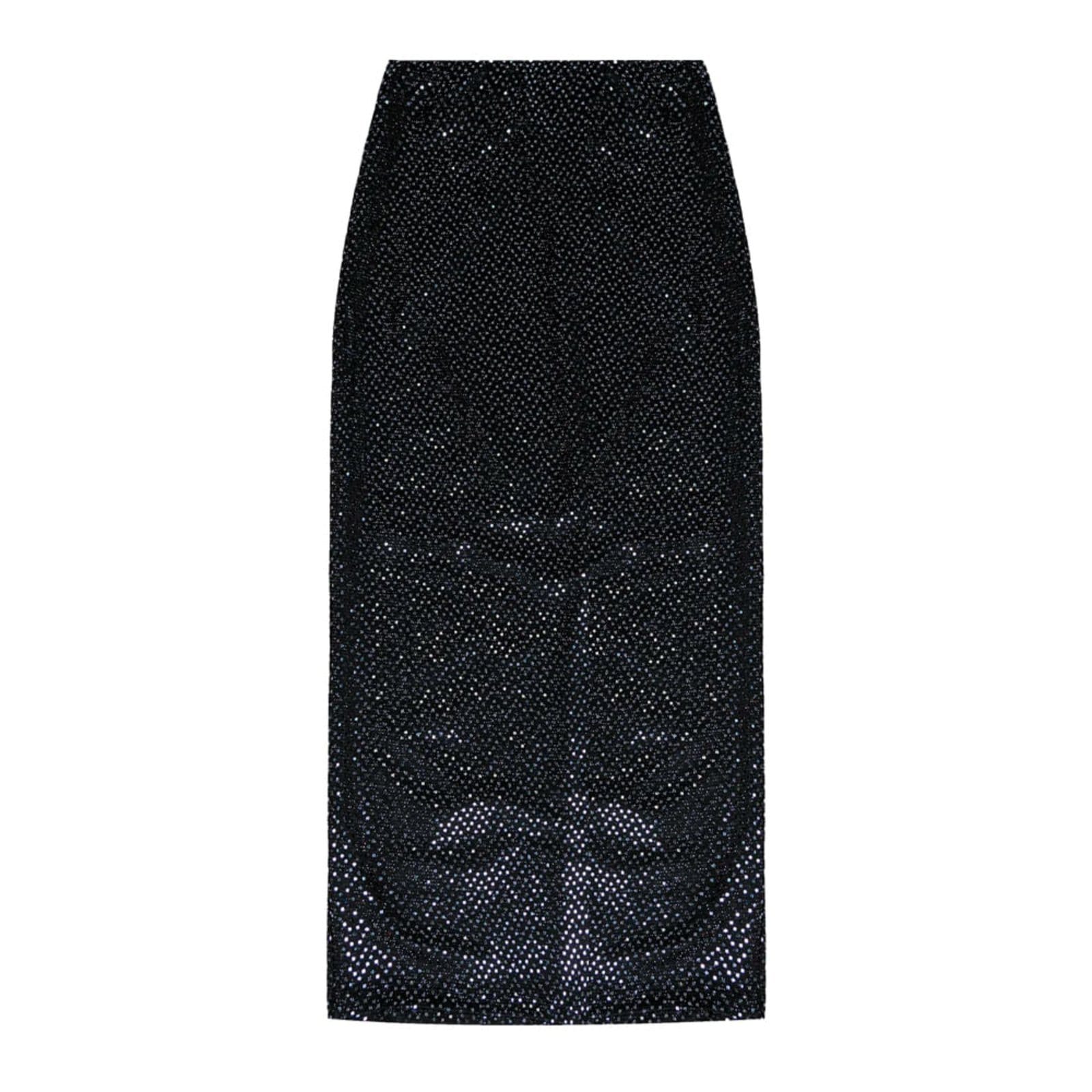 Saia Midi Feminina Endless com Lantejoula