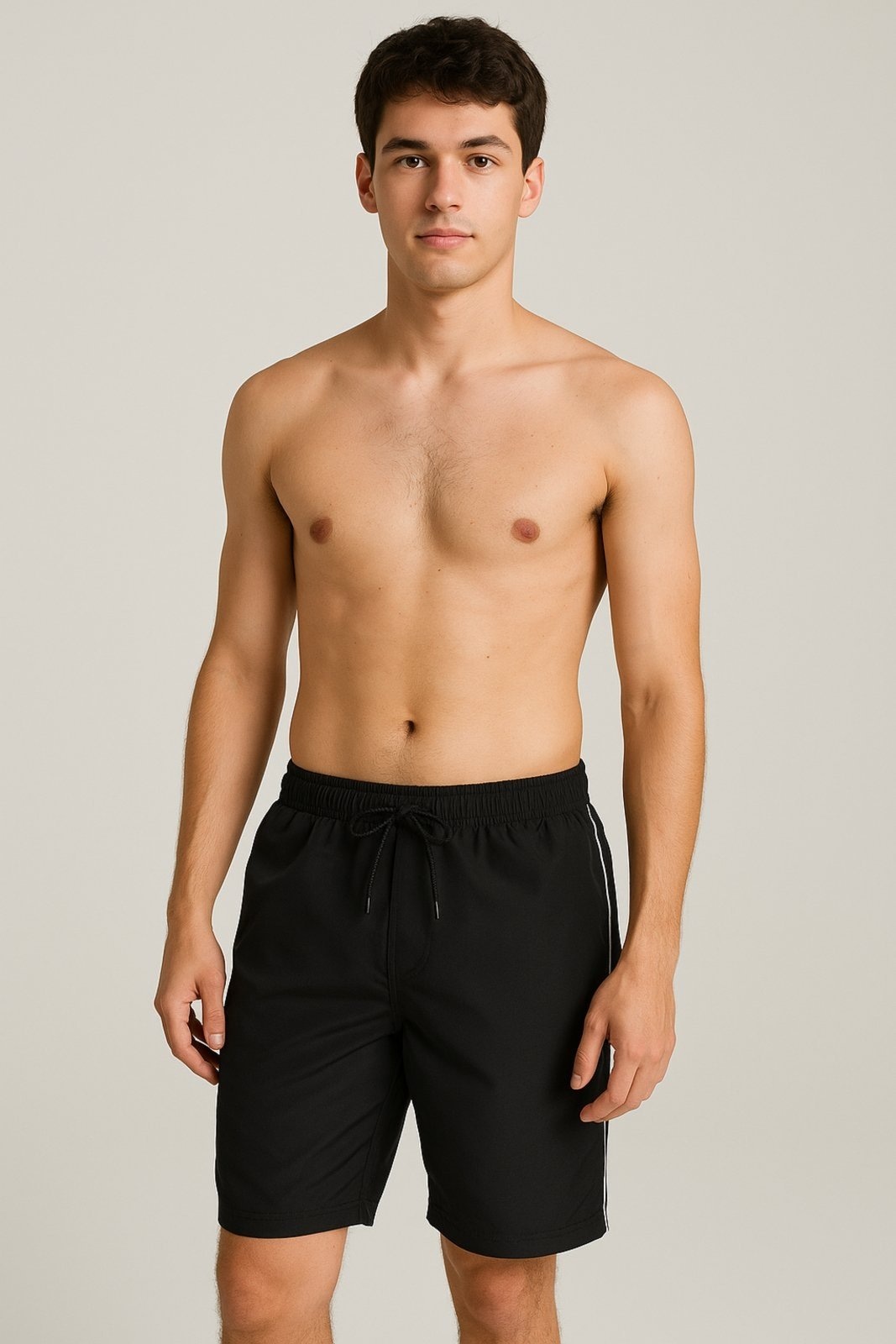 Imagem principal Bermuda Tactel D Bell Outlet Fashion Sport Masculina Preta D BELL OUTLET FASHION preto