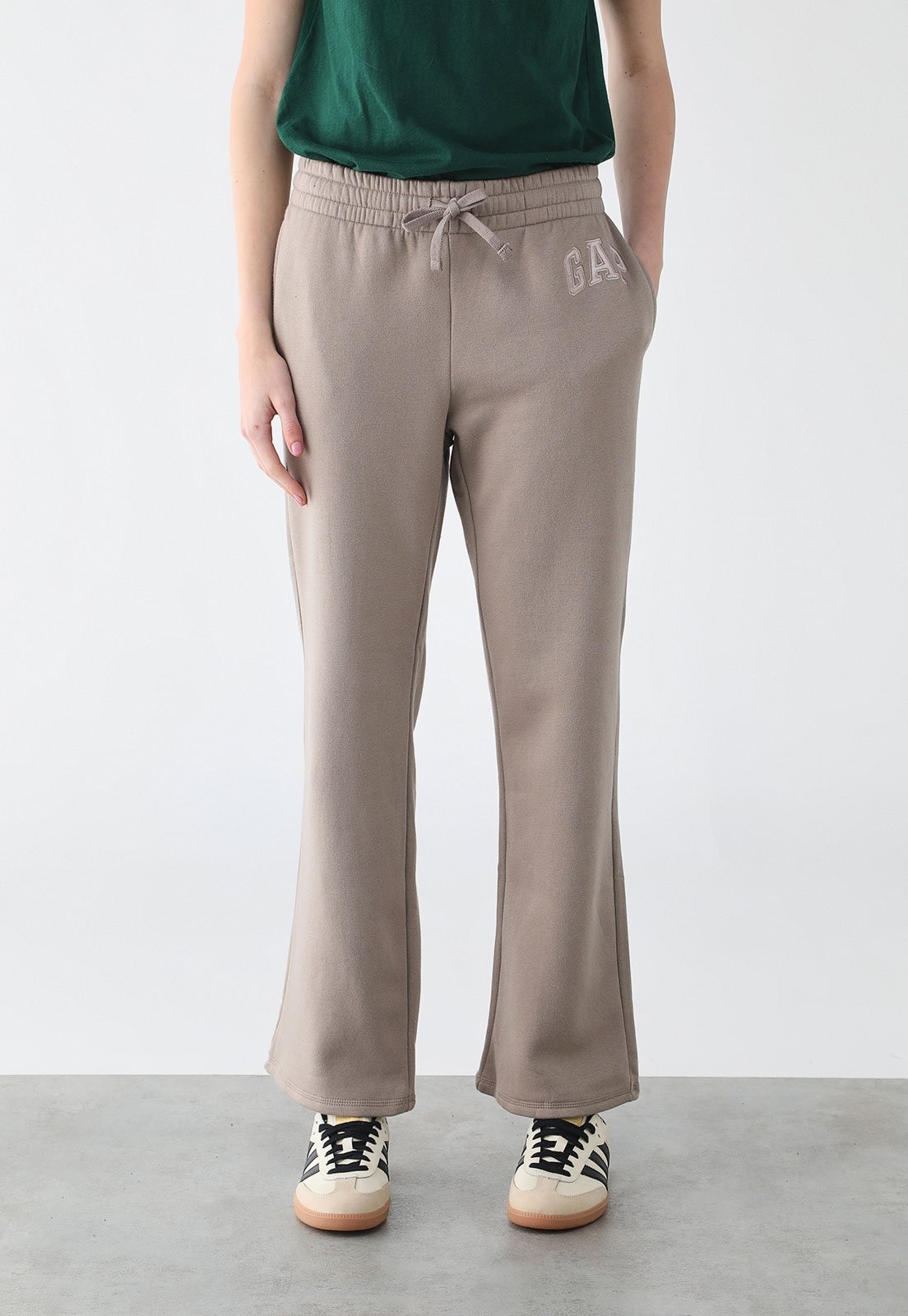 Imagem principal Calça Feminina GAP Reta Cós Elástico GAP bege