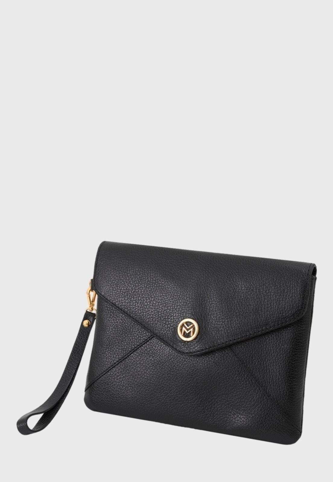 Imagem principal Bolsa Carteira Clutch Couro Mariart Luciana Preta Mariart preto