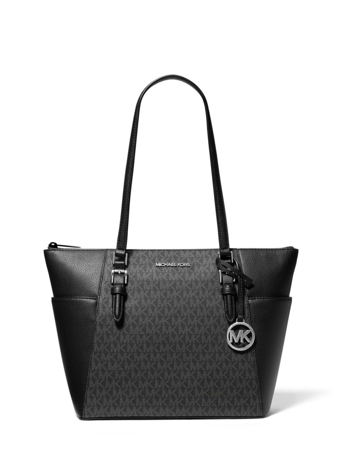 Imagem principal Bolsa Tote Charlotte Logo Grande 35T0scft3b001 Michael Kors preto
