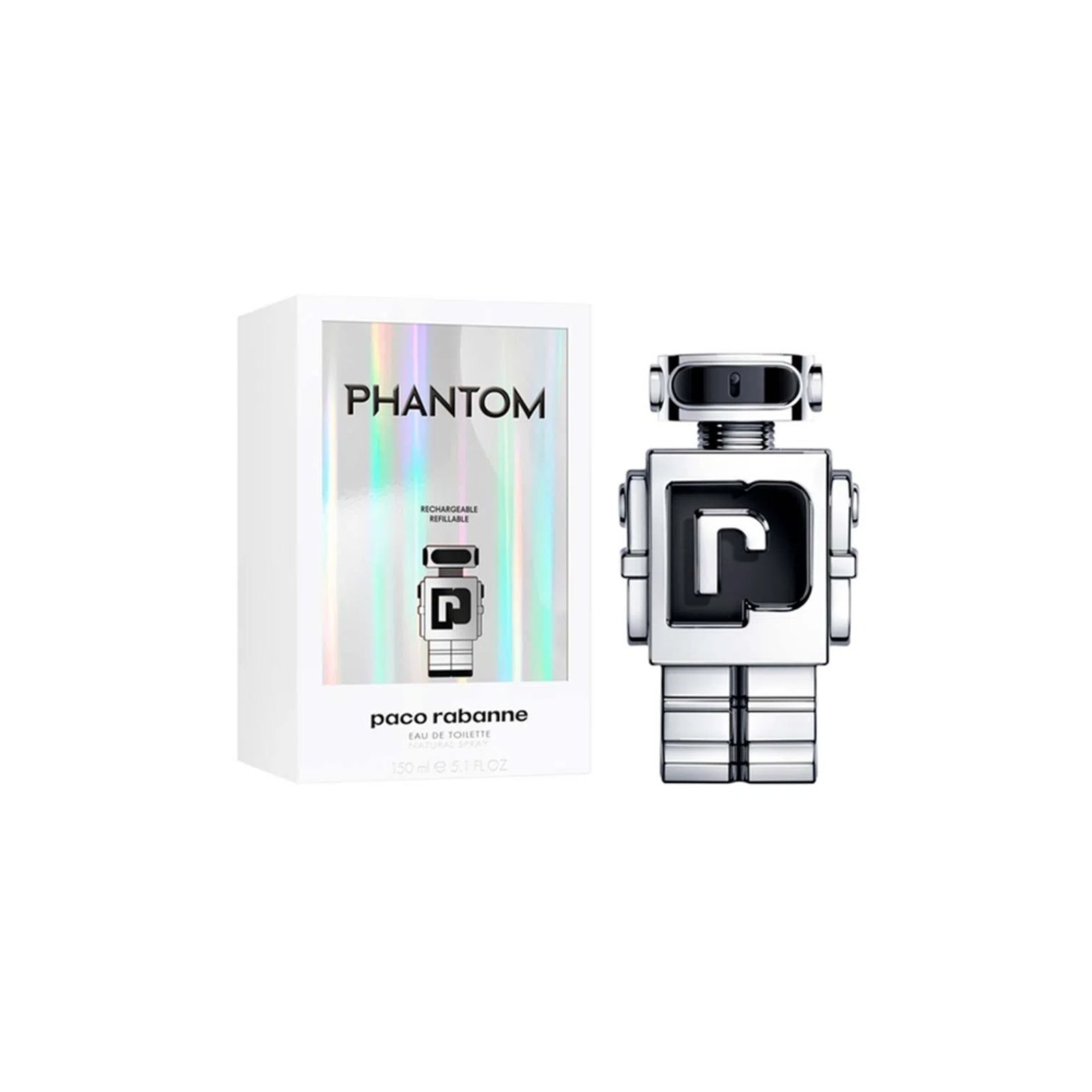 Imagem principal Phantom Paco Rabanne Perfume Masculino Eau de Toilette 50 ml Paco Rabanne incolor