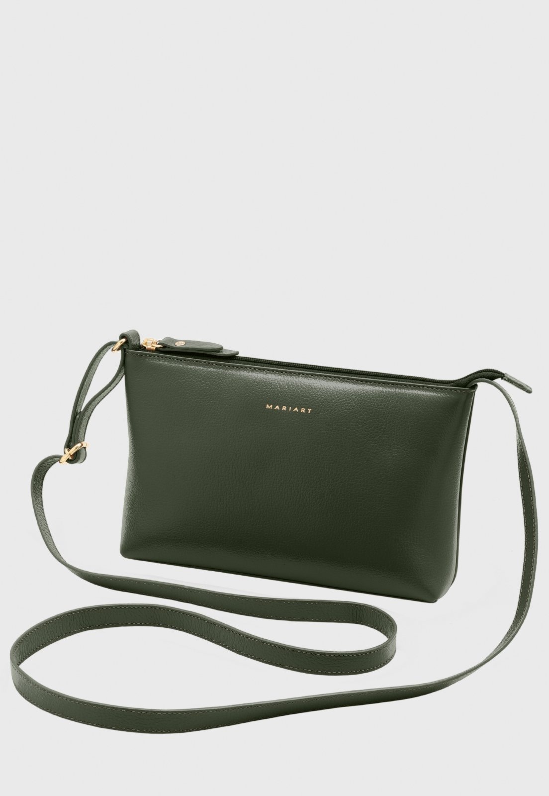 Imagem principal Bolsa Transversal Couro Mariart Salsa Army Mariart verde militar