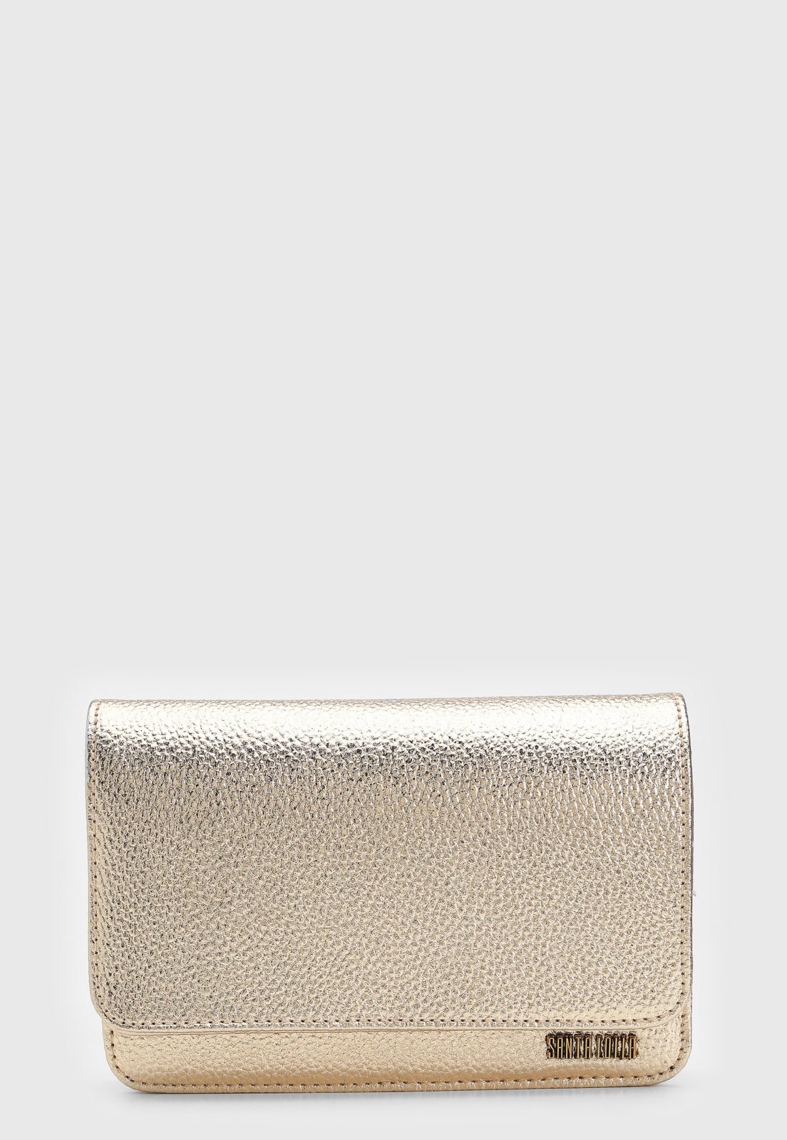 Imagem principal Bolsa Tiracolo Santa Lolla Metalizada Dourada Santa Lolla dourado
