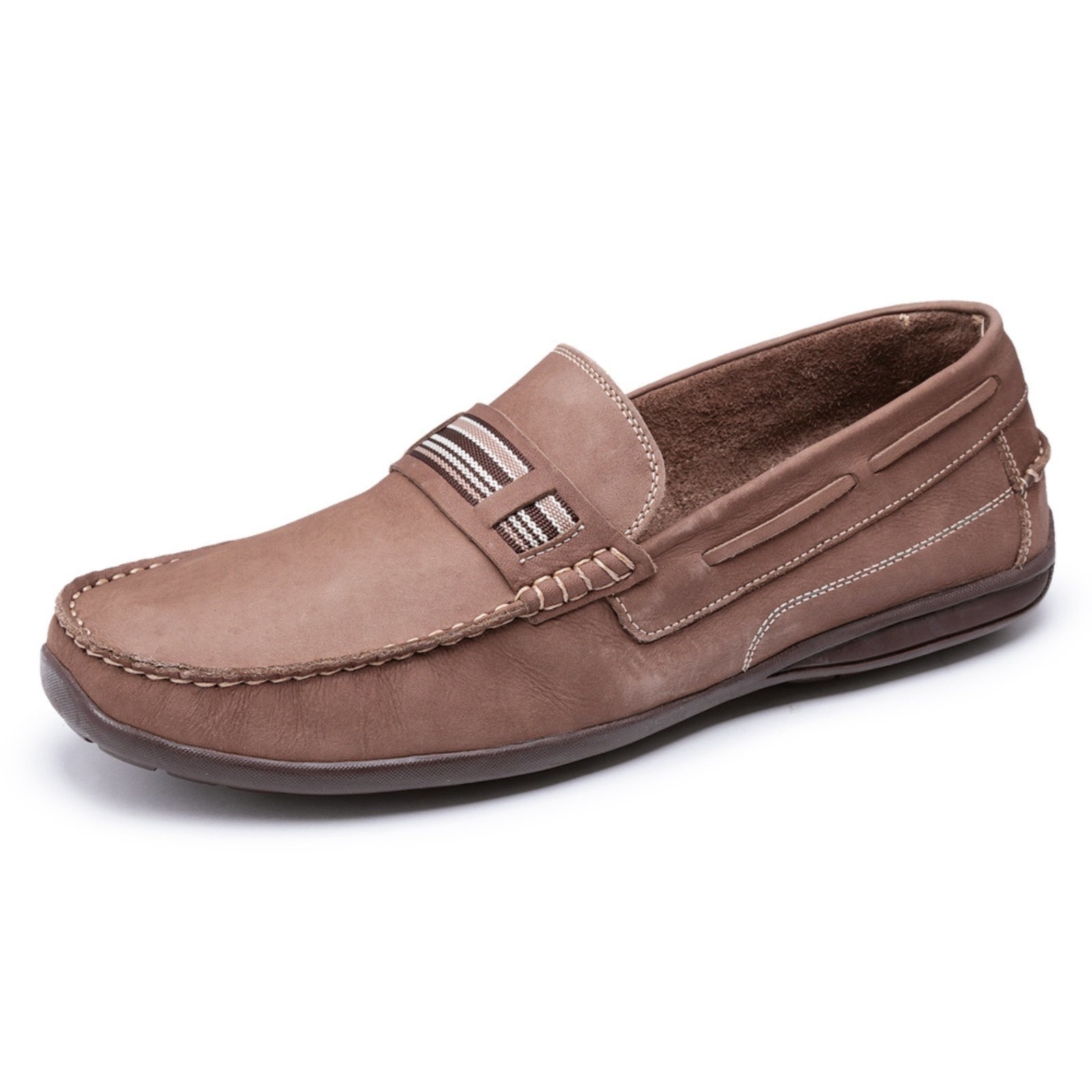 Imagem principal Mocassim Centuria Tamanho Especial Couro Osso Centuria Calçados bege