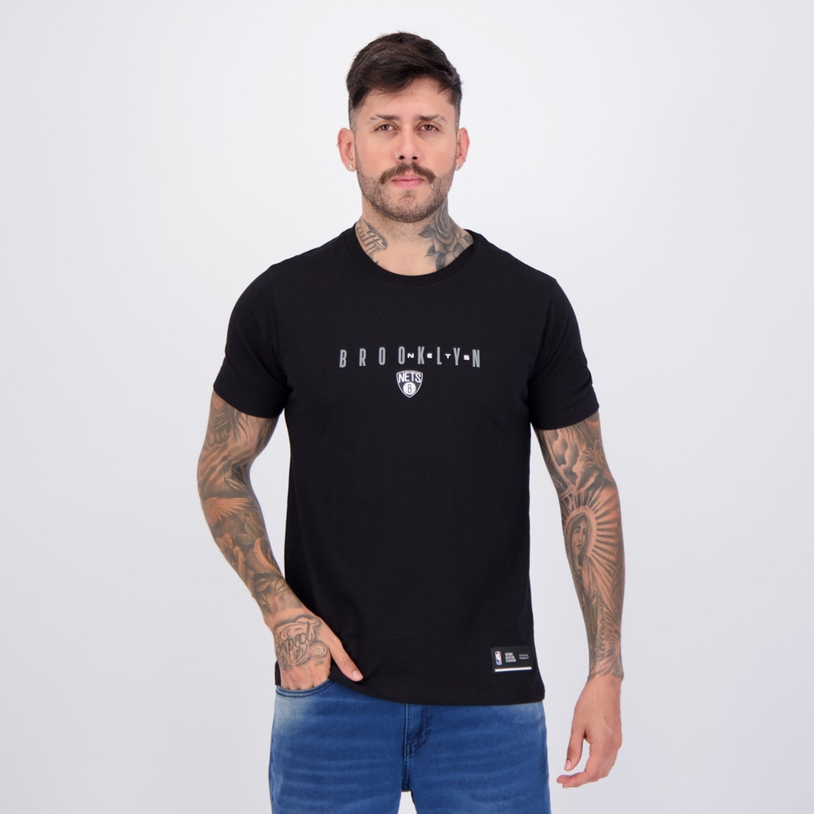 Imagem principal Camiseta NBA Brooklyn Nets Spell NBA preto