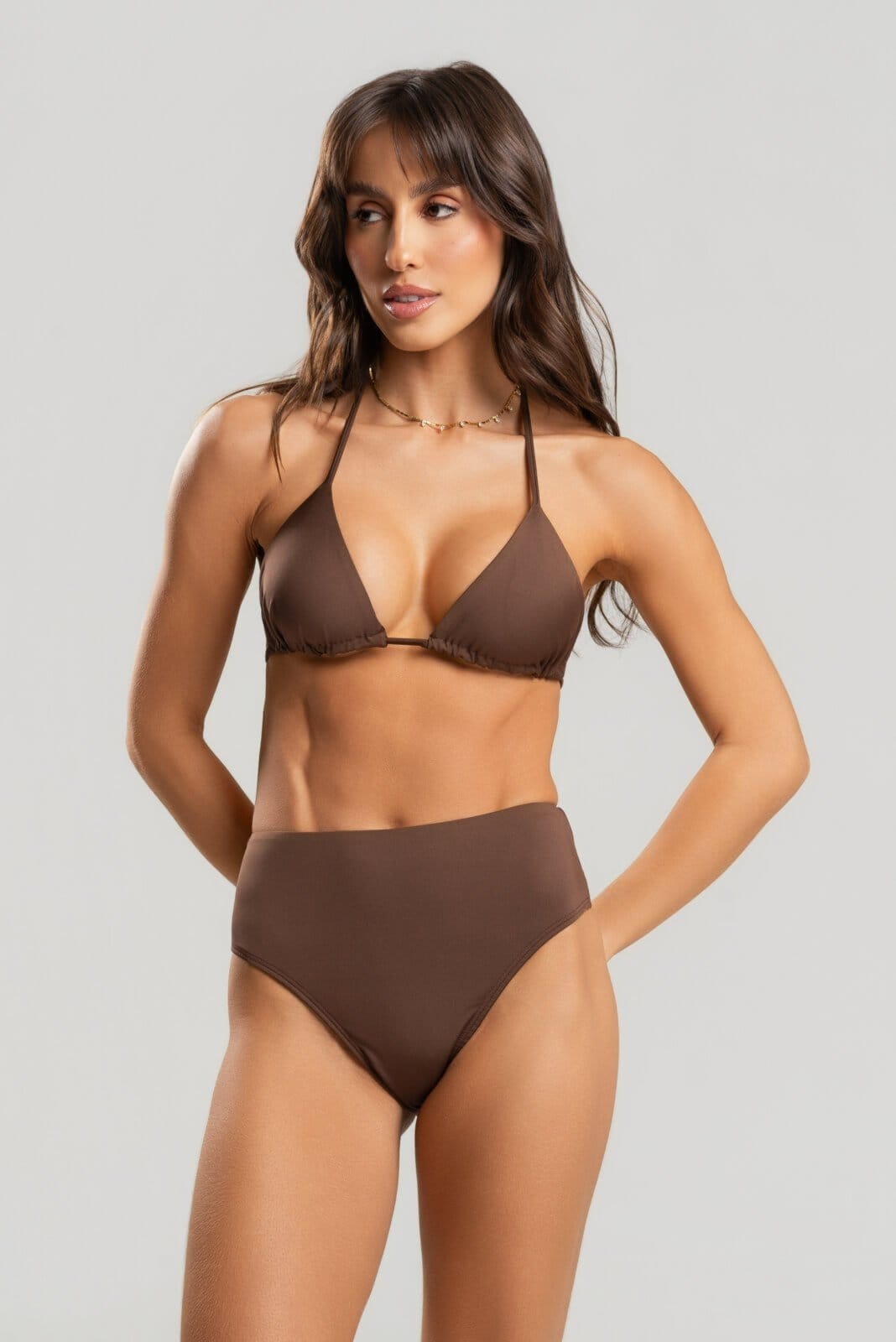 Biquini Cortininha Hot Pants Proteção Uv 50+ Vicbela