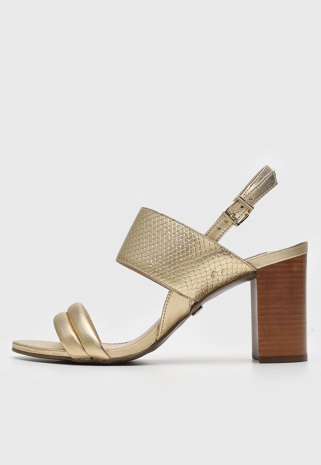 Imagem principal Sandália Jorge Bischoff Tiras Dourada Jorge Bischoff dourado