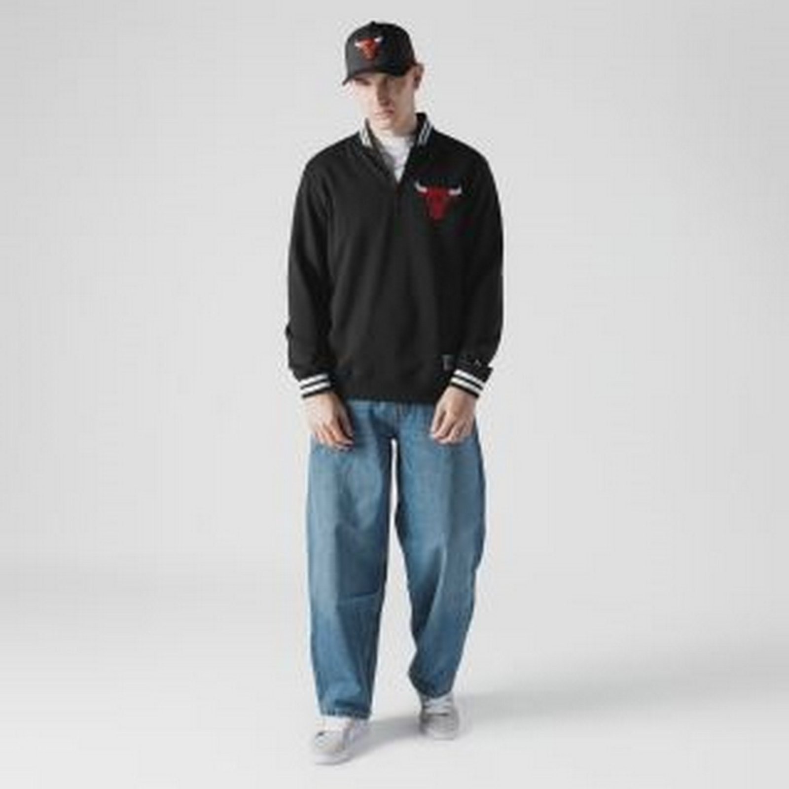 Imagem principal Moletom New Era Quarter Chicago Bulls NBA new era preto