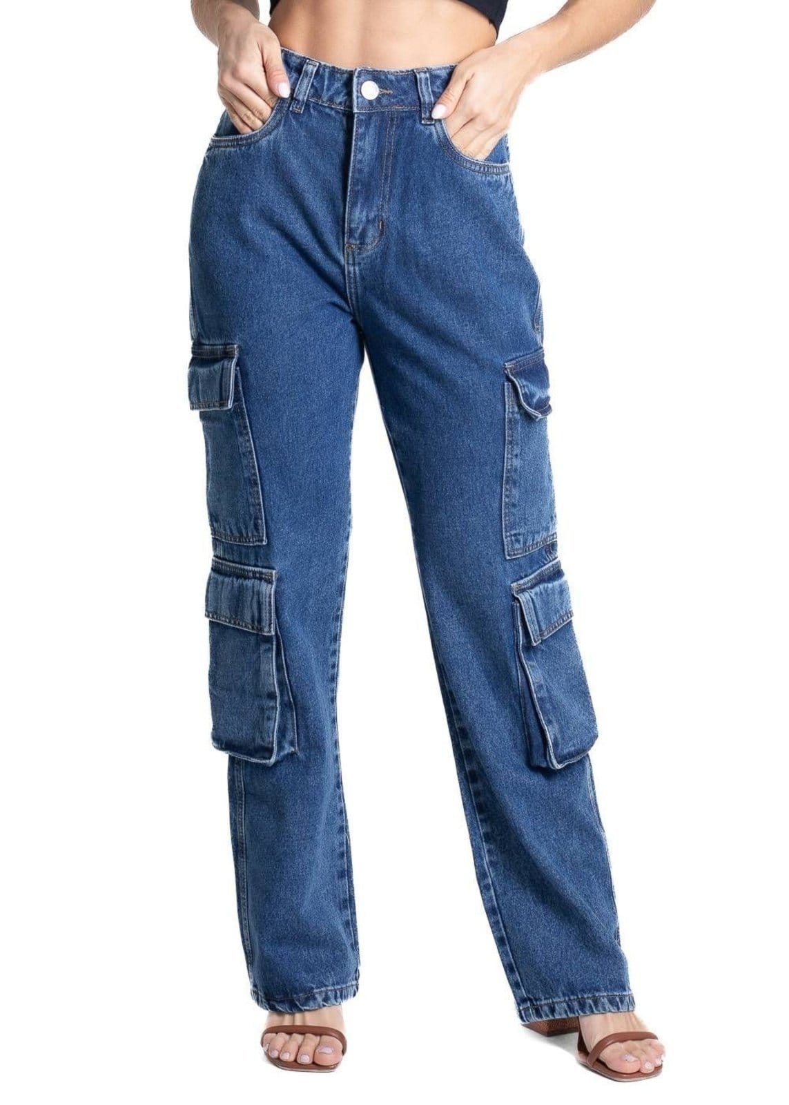 Calça Jeans Sawary Reta Petit - 281702
