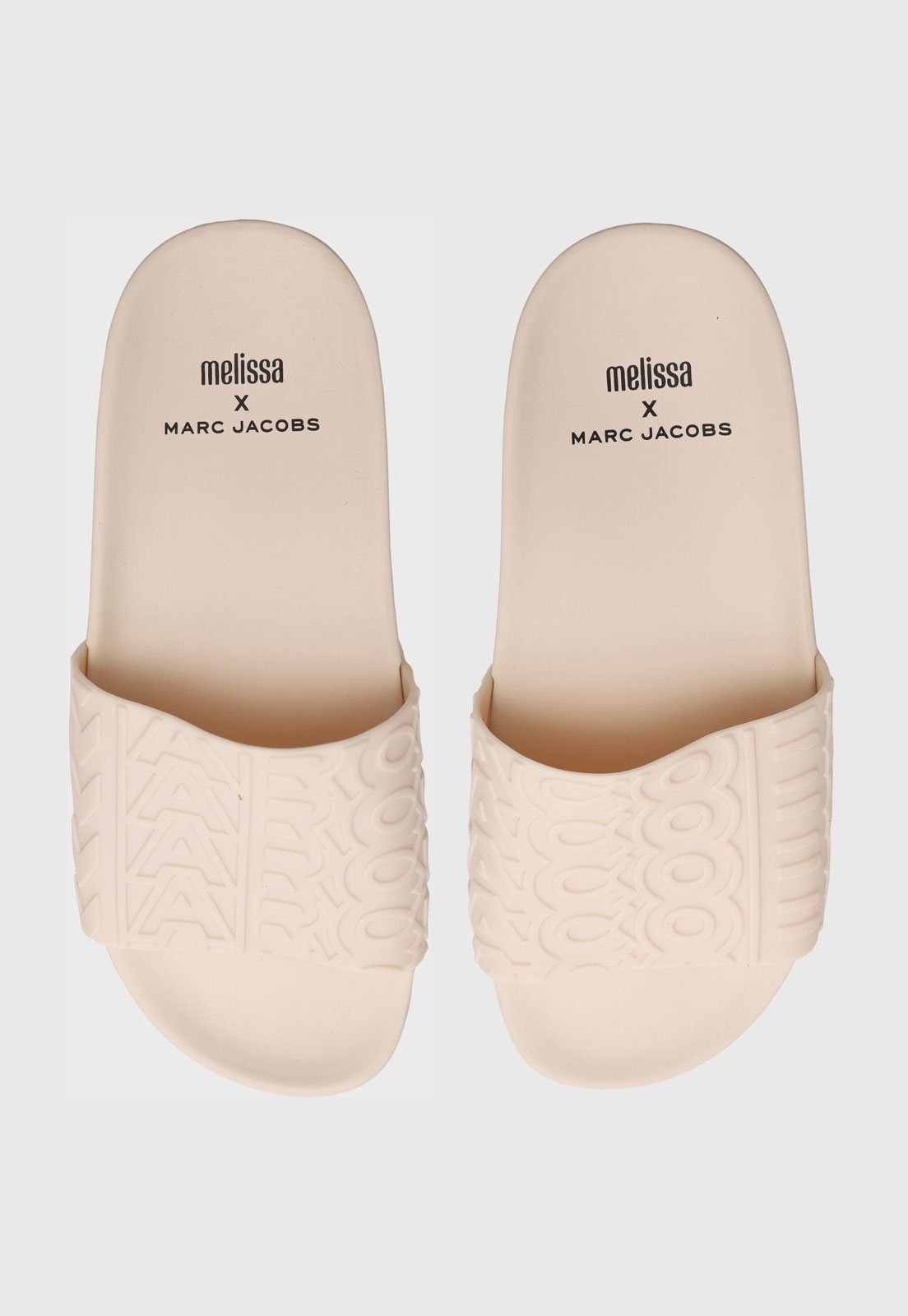 Imagem principal Rasteira Feminina Melissa Slide Marc Jacobs Melissa bege