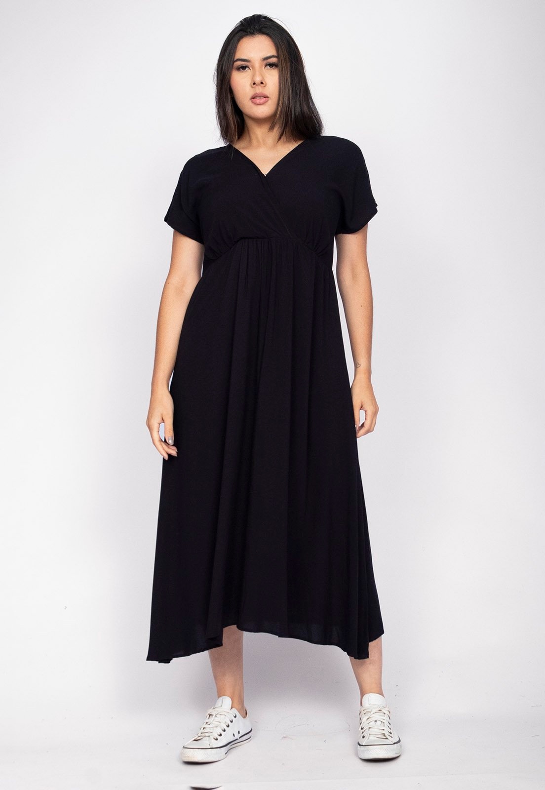 Imagem principal Vestido Midi Amazonia Vital Plano Amazonia Vital preto